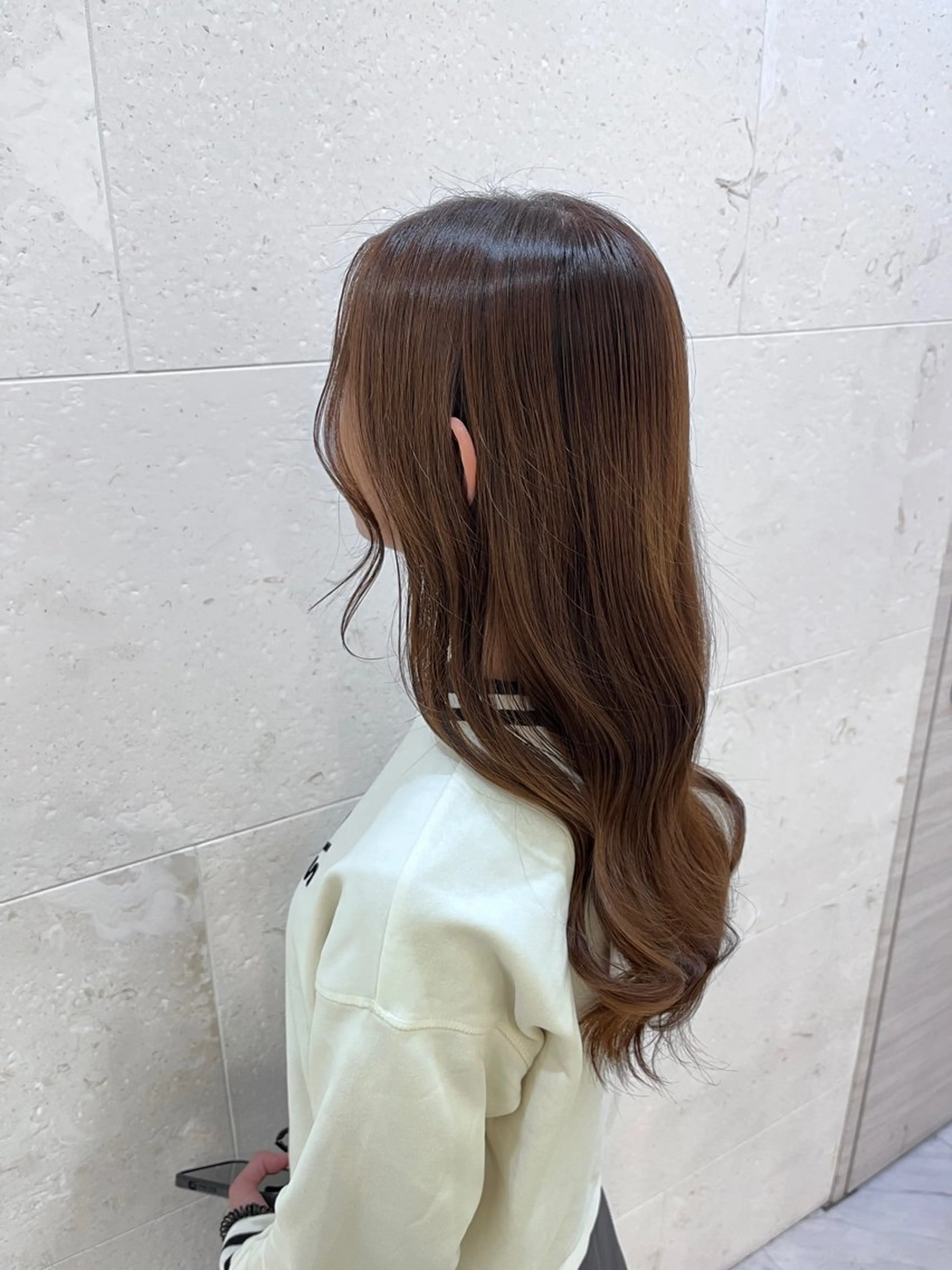 カラー ブラウンカラー 🫧Shanti🫧 ばんだいのヘアスタイル