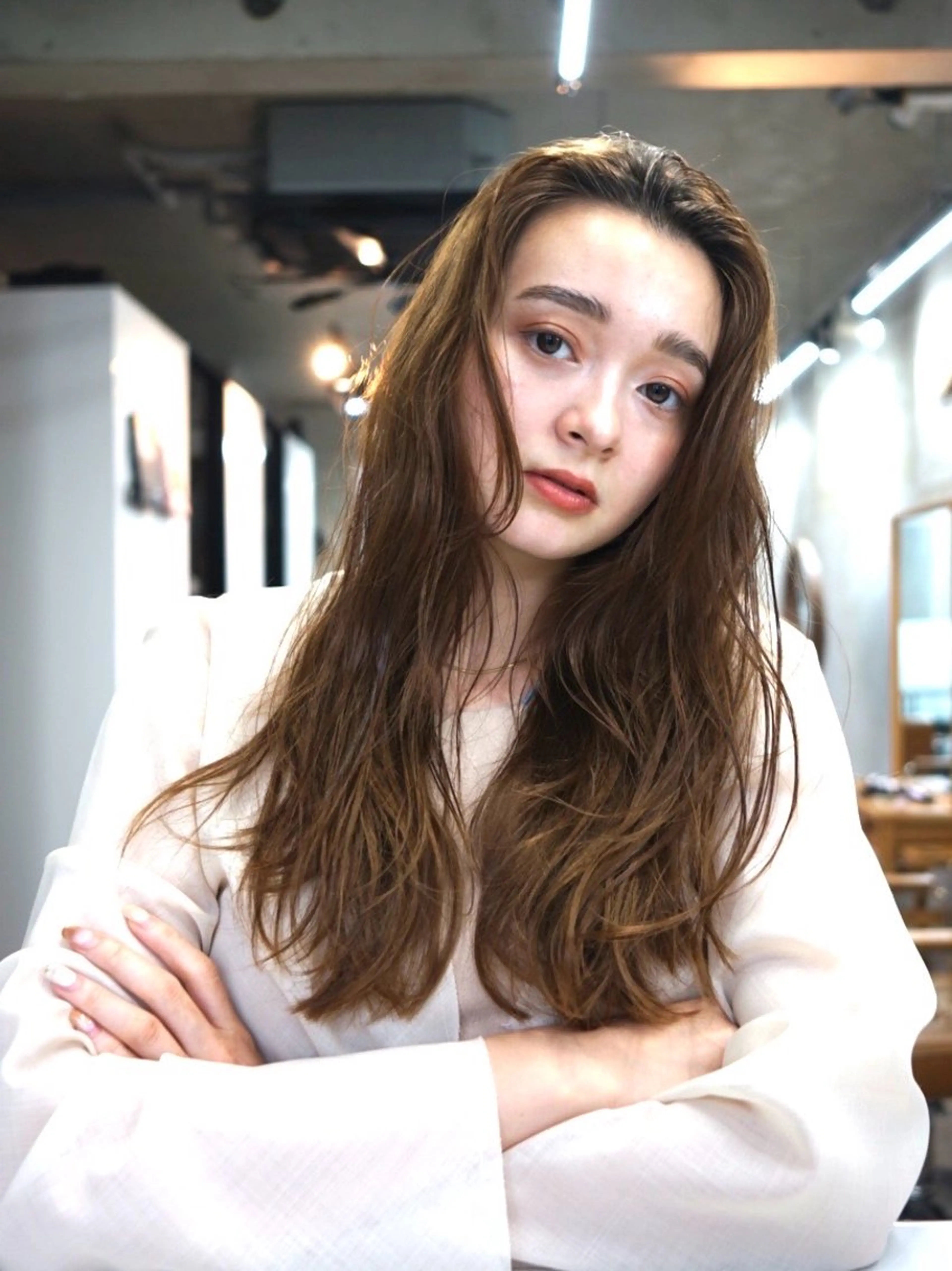 ロング カラー ブラウンカラー レイヤーカット カット レイヤーカット💫 ／HARUKA🎀のヘアスタイル