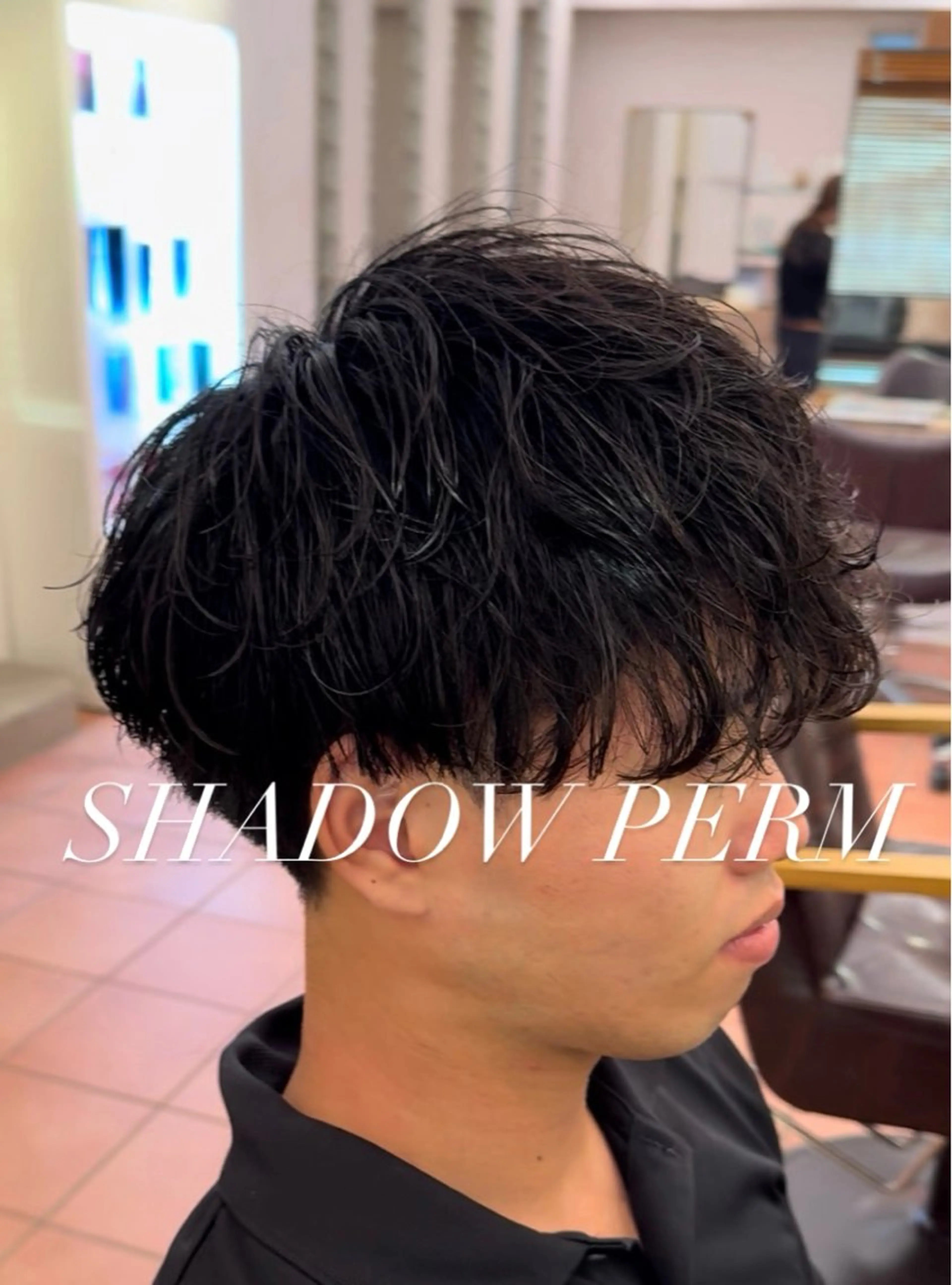 メンズカット＋パーマの写真