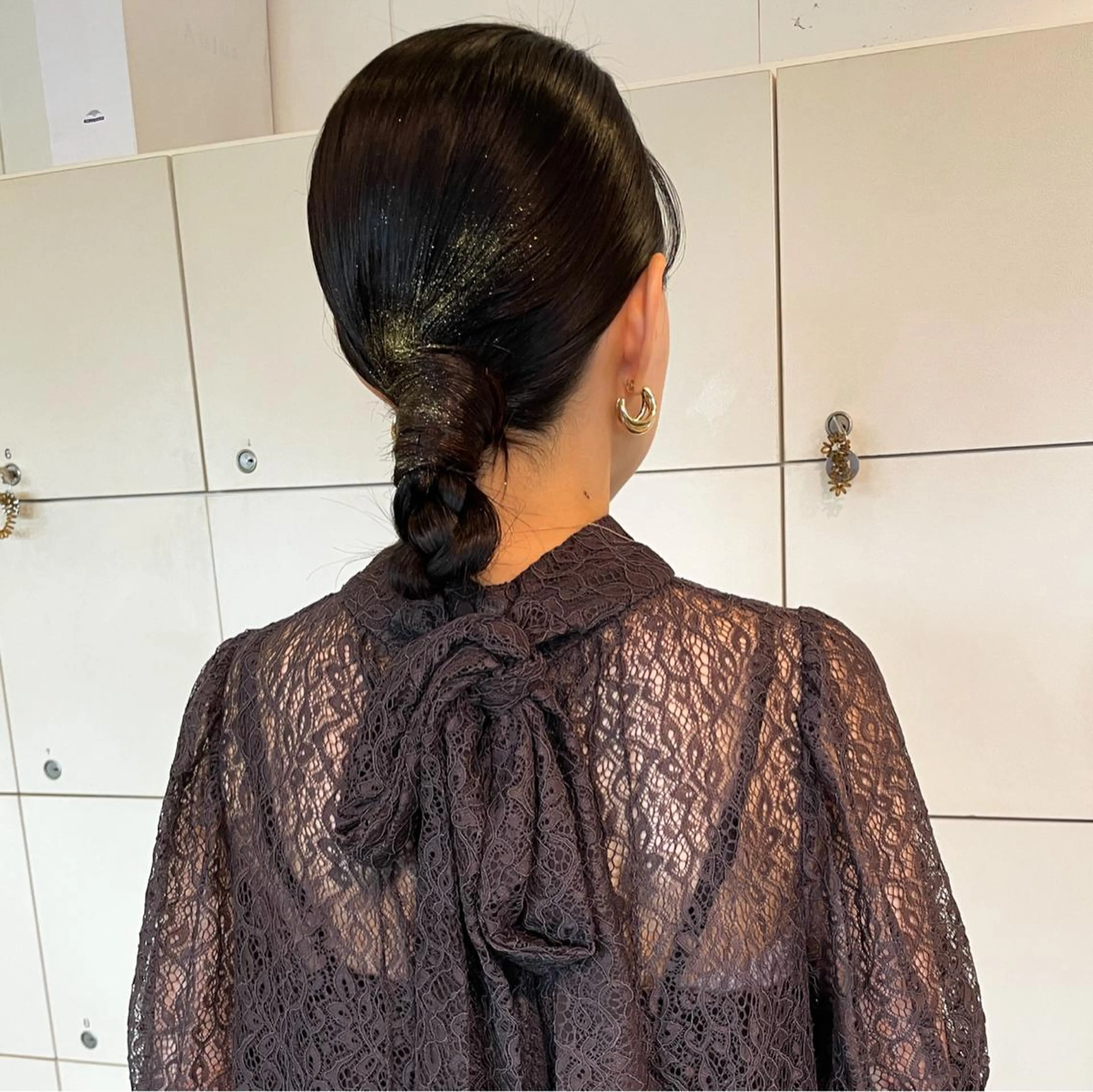 セミロング ヘアアレンジ 似合わせヘア🤍 面田法子のヘアスタイル