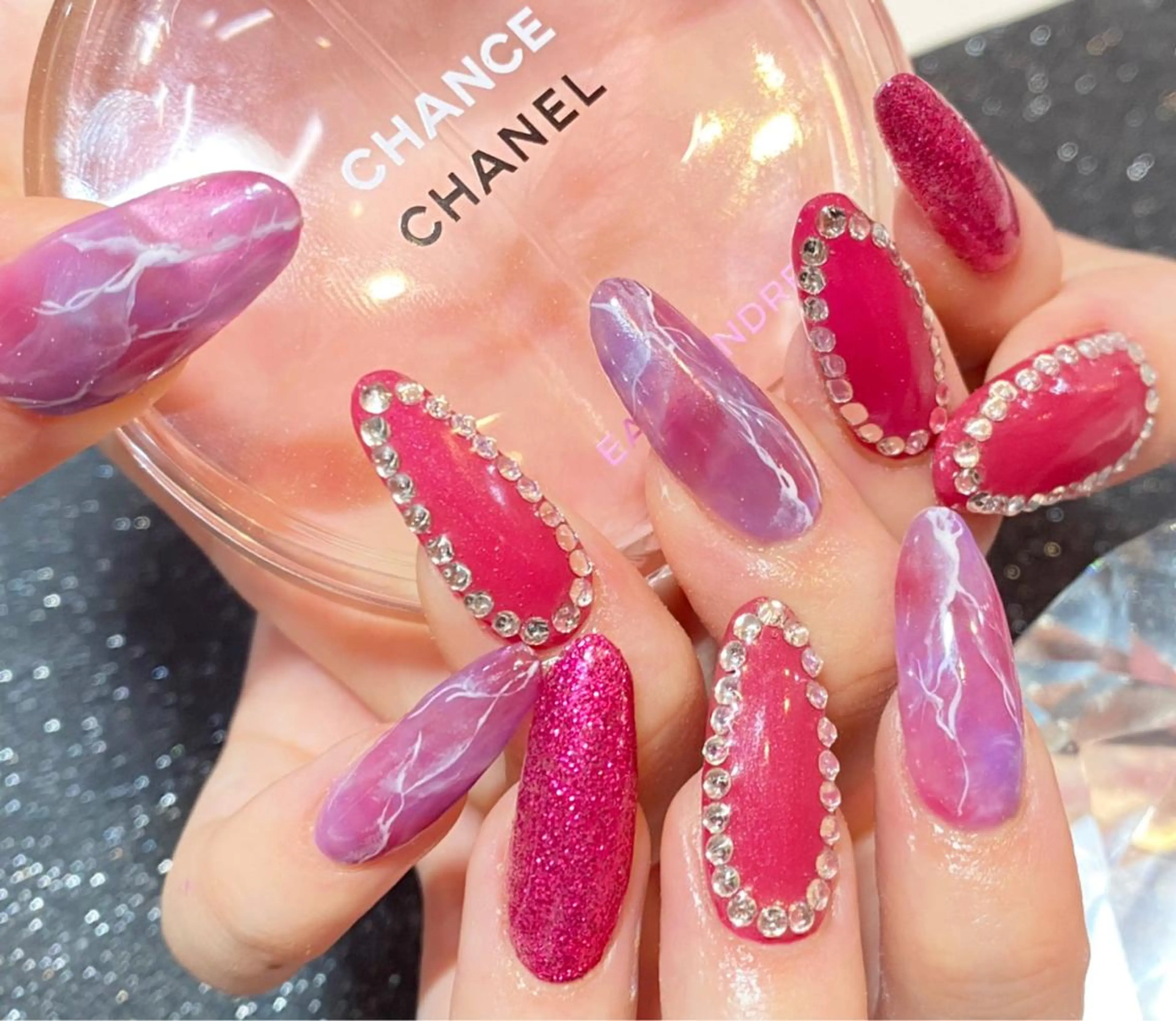 ロング カラー メンズ キッズ ネイル NAILSGOGO shibuyaのネイルデザイン