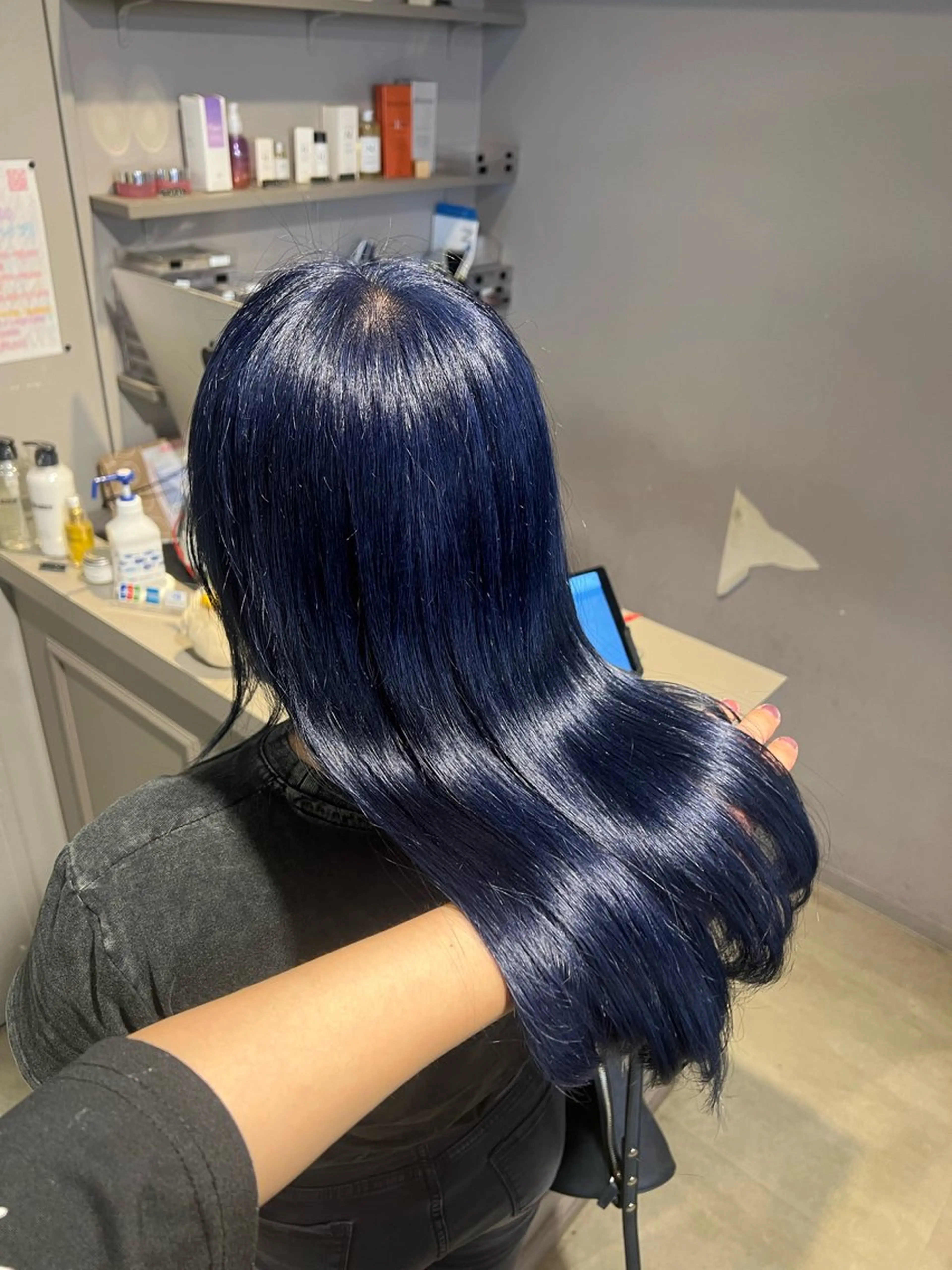 ロング カラー ヘアカラー 韓国レイヤーカット /REIのヘアスタイル