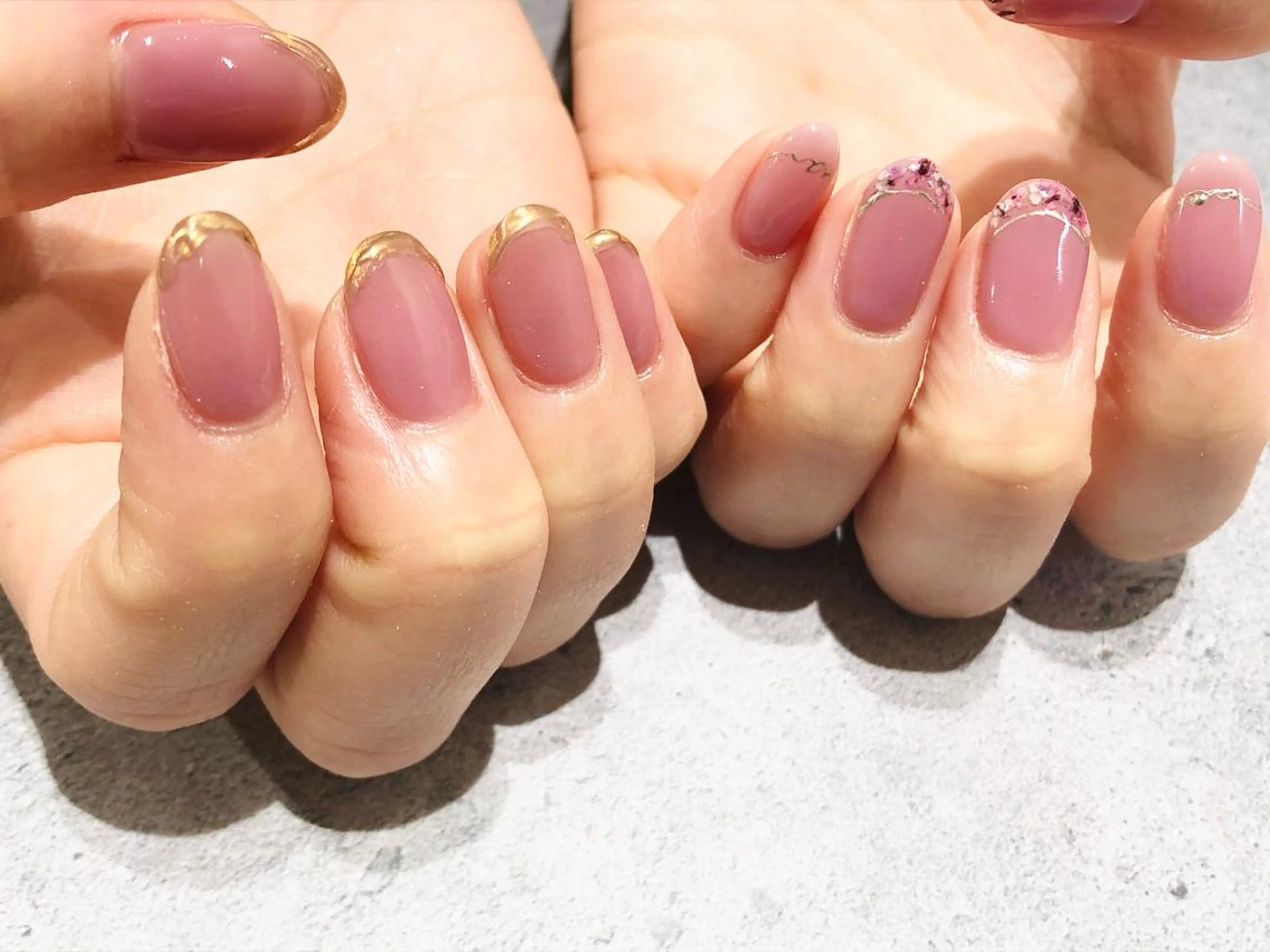 ネイル 舞田 苑香のネイルデザイン