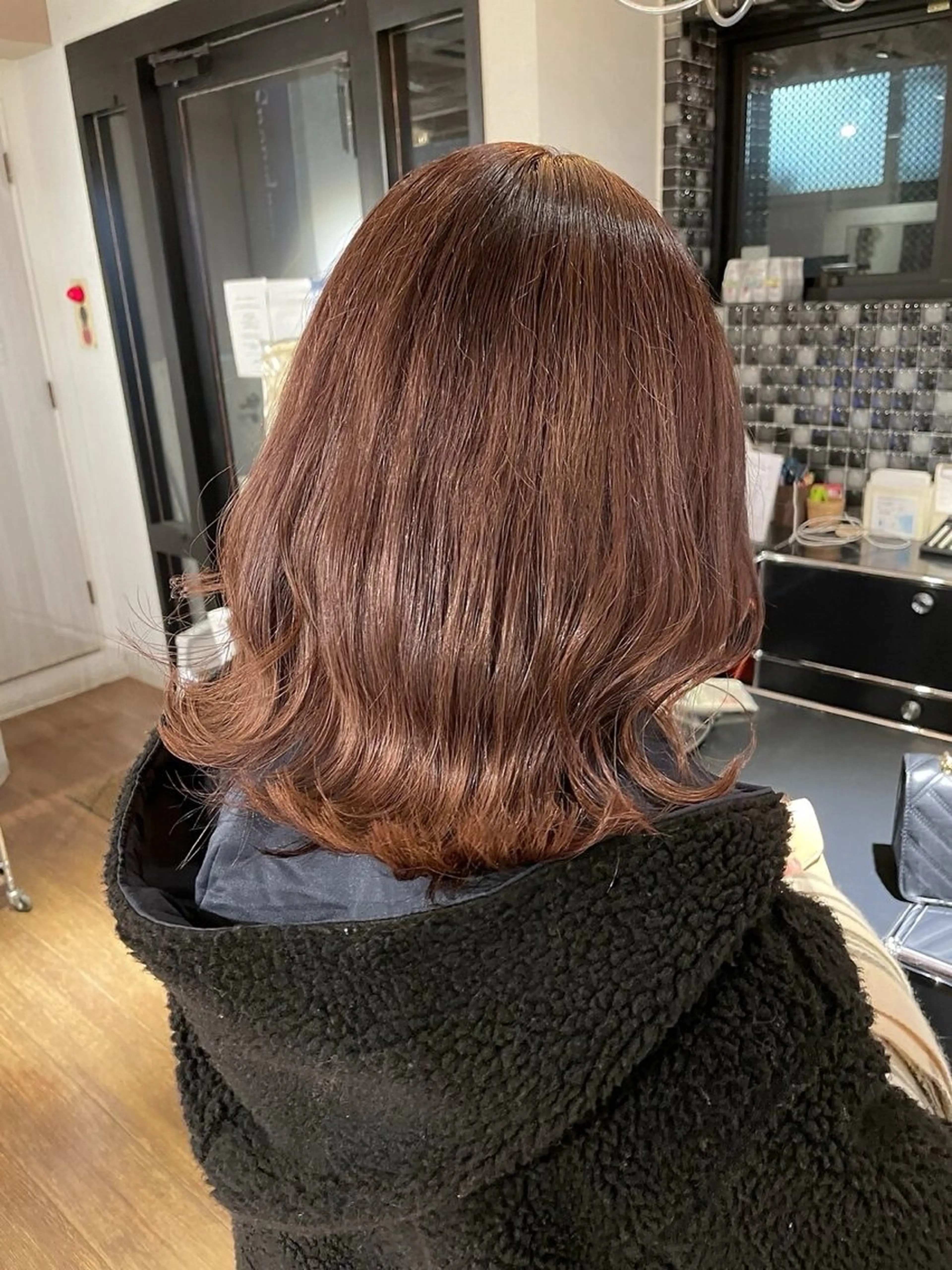 ミディアム カラー Snowdrop　阿佐ヶ谷所属・下會所 麟太のヘアスタイル