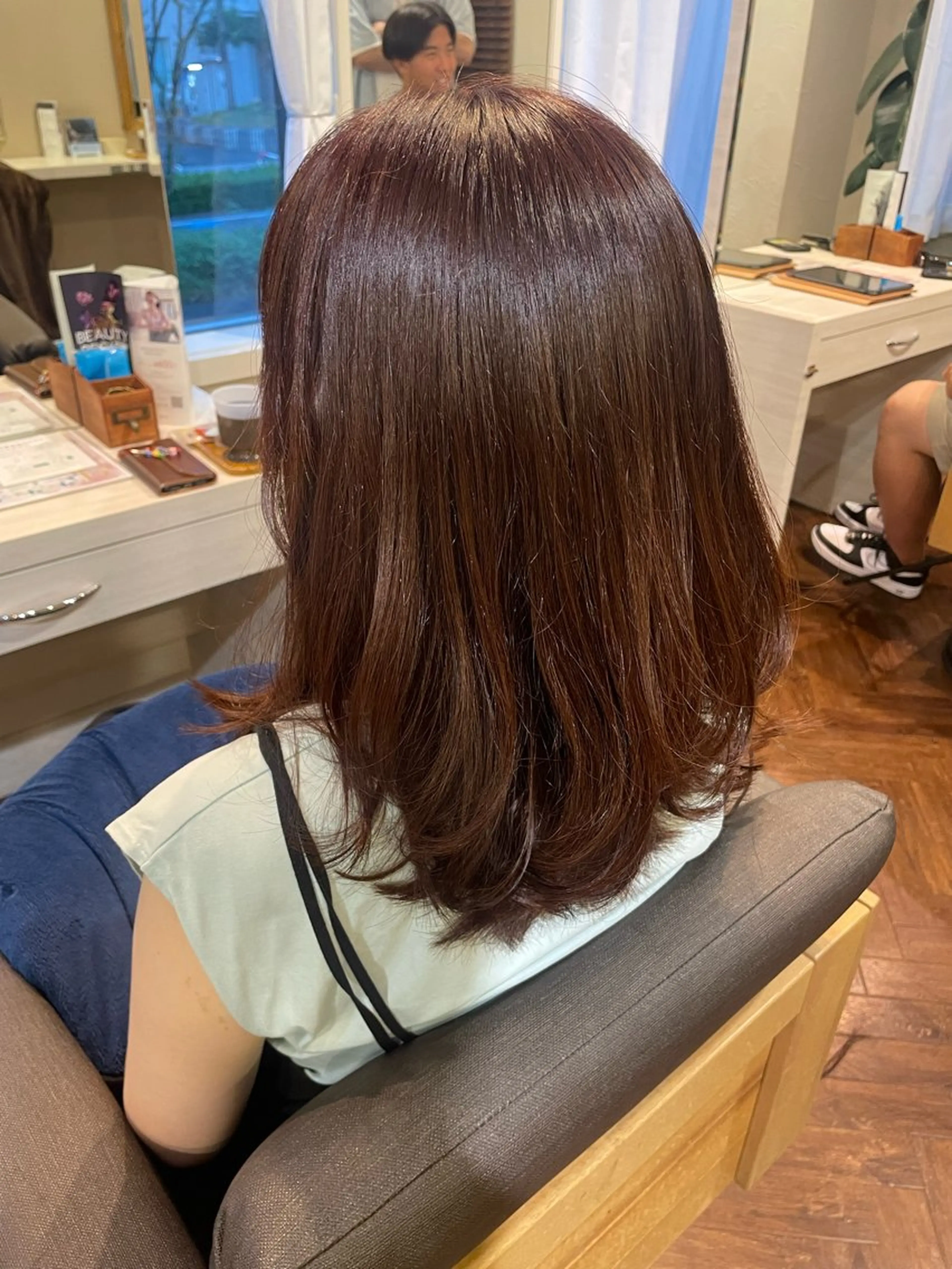 セミロング カット ヘアカラー トリートメント 🍊美容室TU. LUCE／コン🍊のヘアスタイル