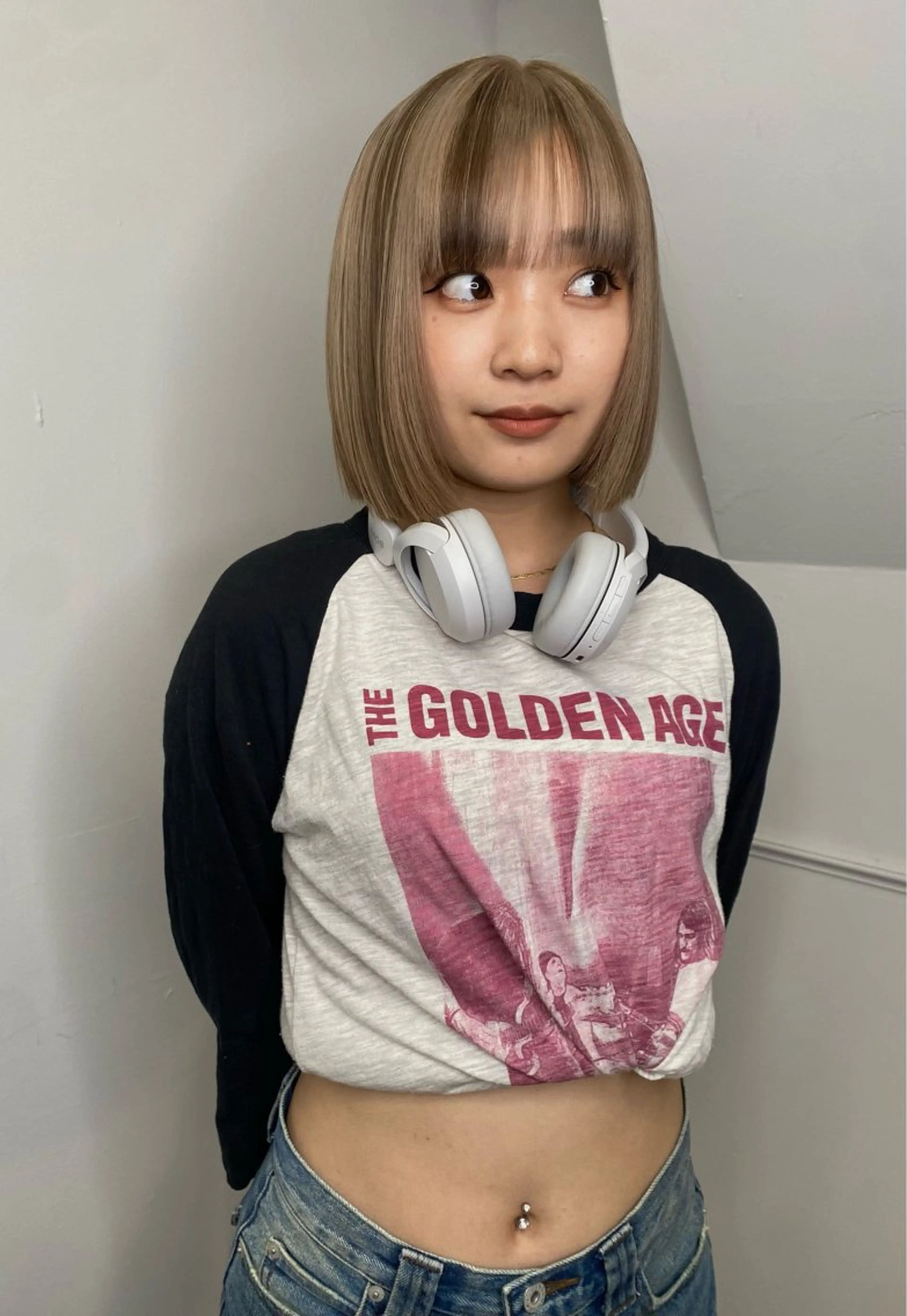 セミロング カラー land所属・透明感カラー/レイヤ ー🌙Honokaのヘアスタイル