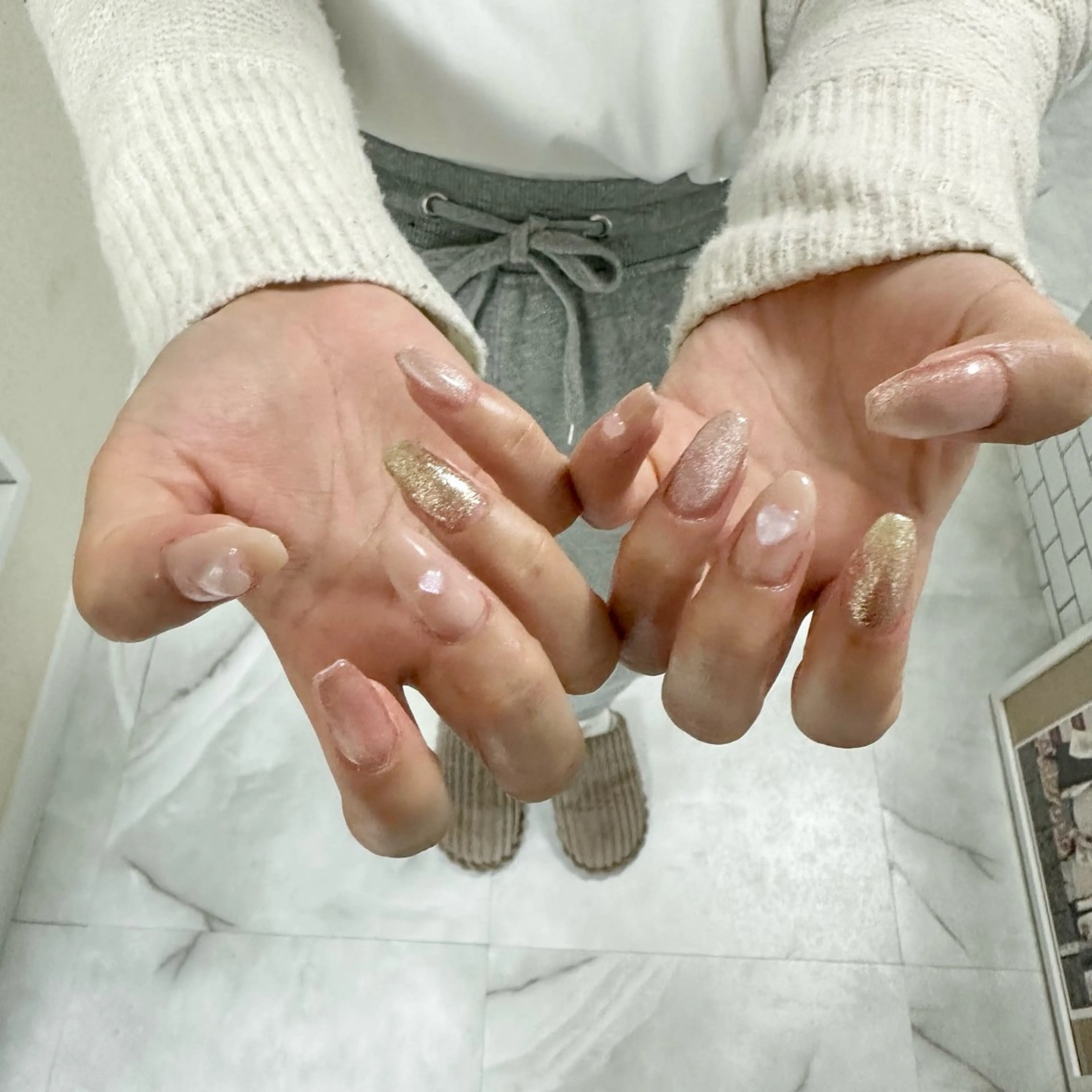 ネイル 春ネイル ハンドネイル LAUR Natsukiのネイルデザイン