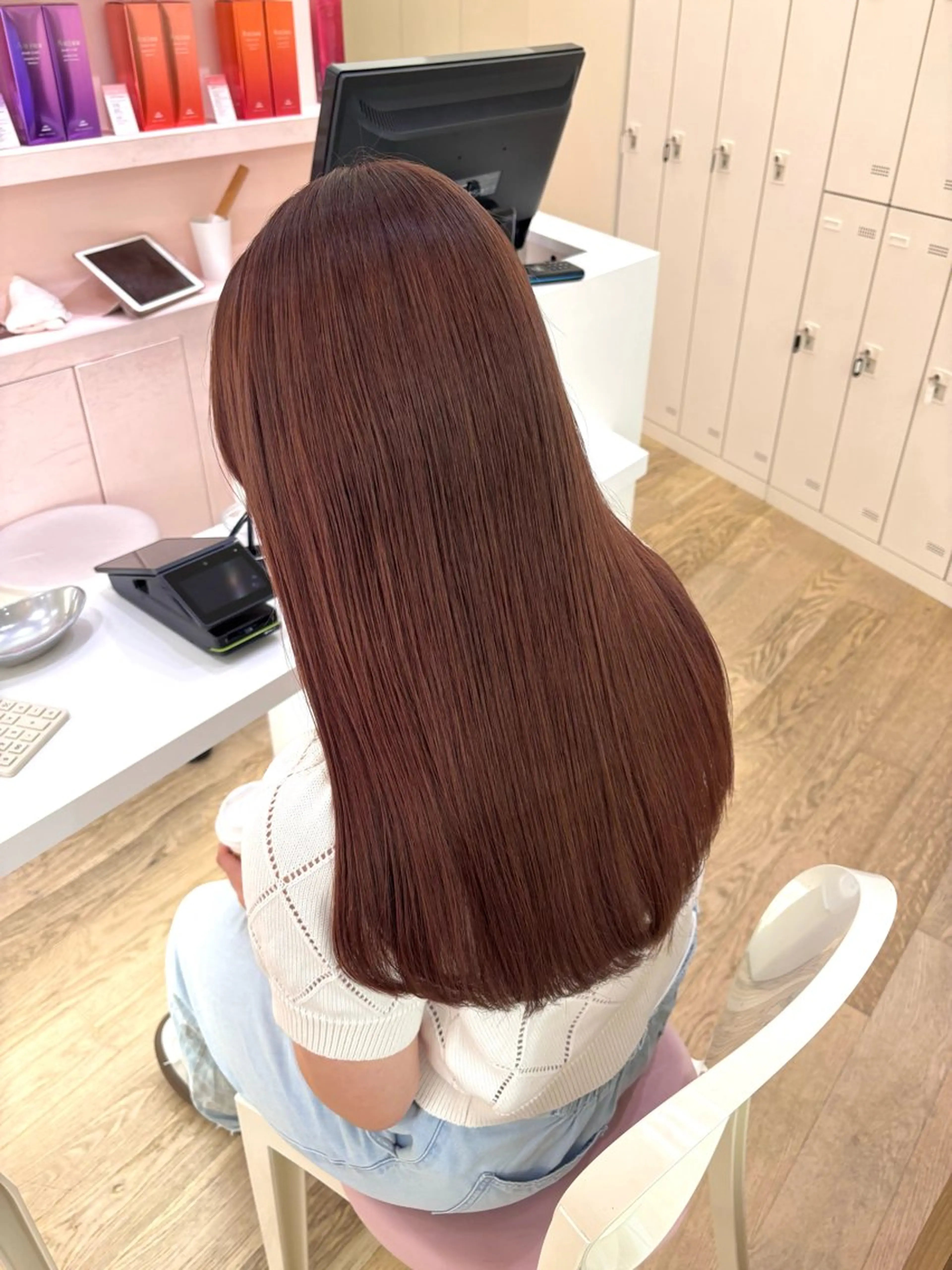 ロング カラー ヘアカラー ParveMix‎‎ ‎🤍加藤理沙のヘアスタイル