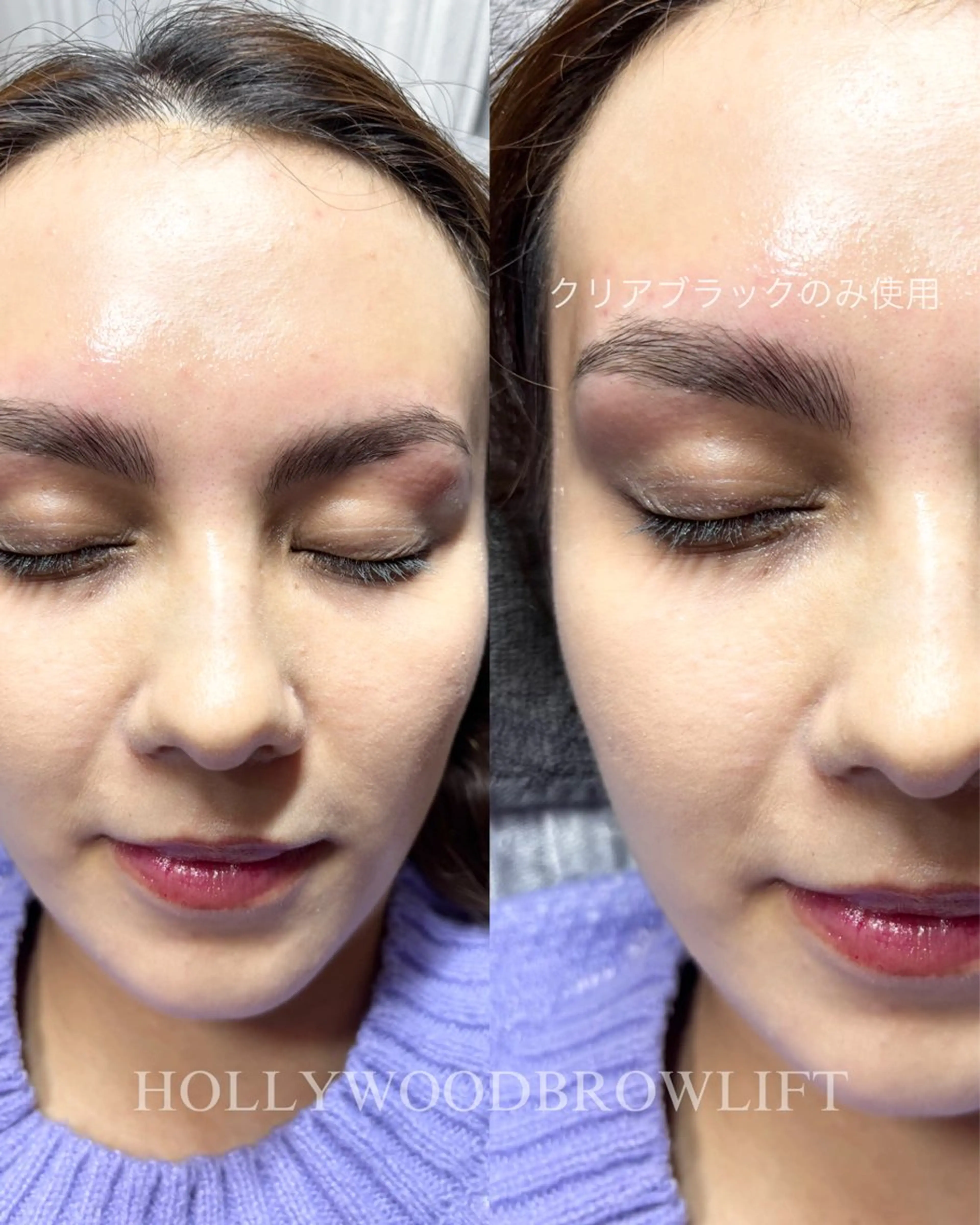 アイブロウ ハリウッドブロウリフト ワックス脱毛 その他(アイブロウ) MIKA ♡のネイルデザイン