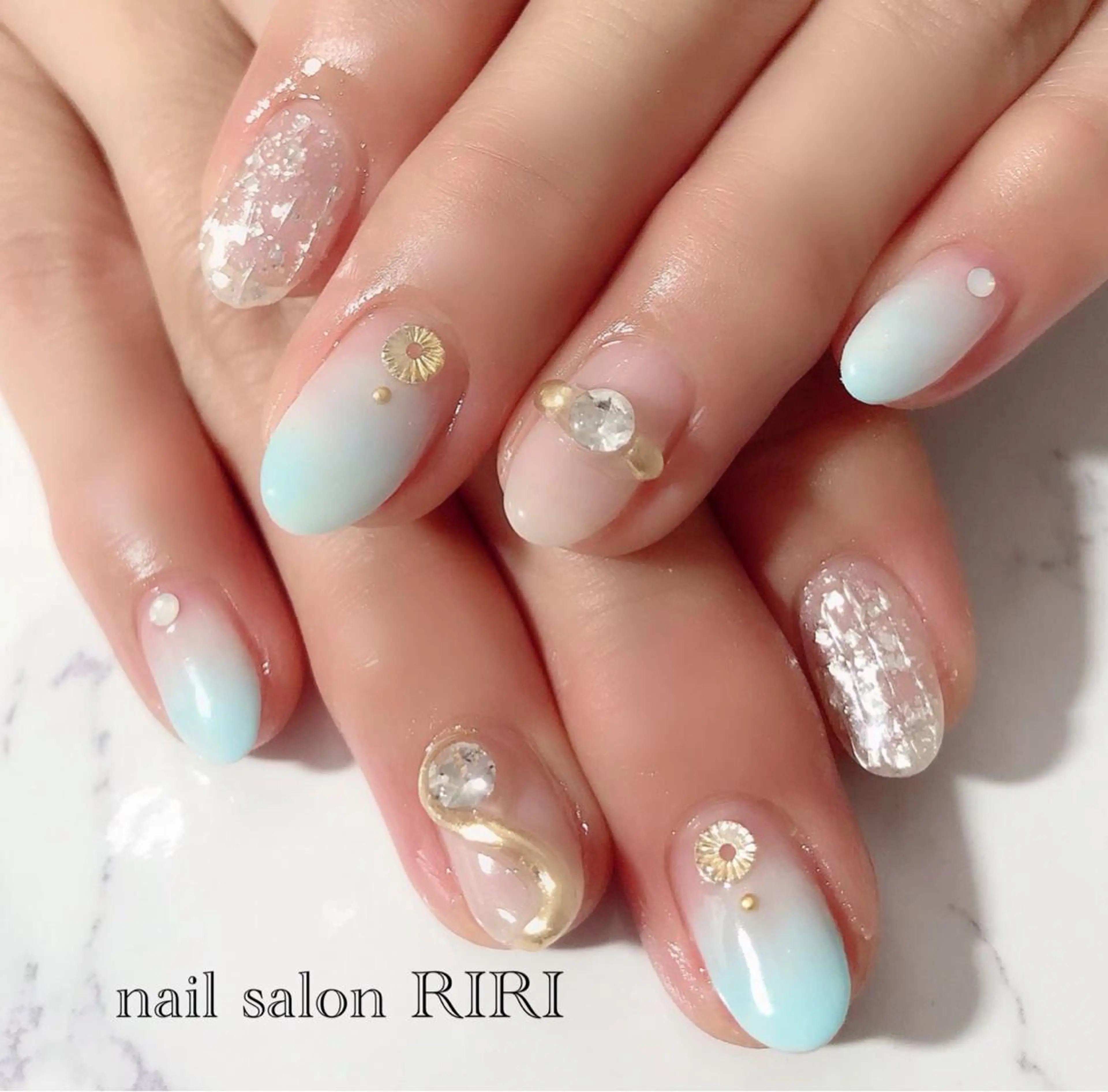 ネイル アートネイル ミラーネイル private  nail  salon RIRI所属・RIRI リリのネイルデザイン