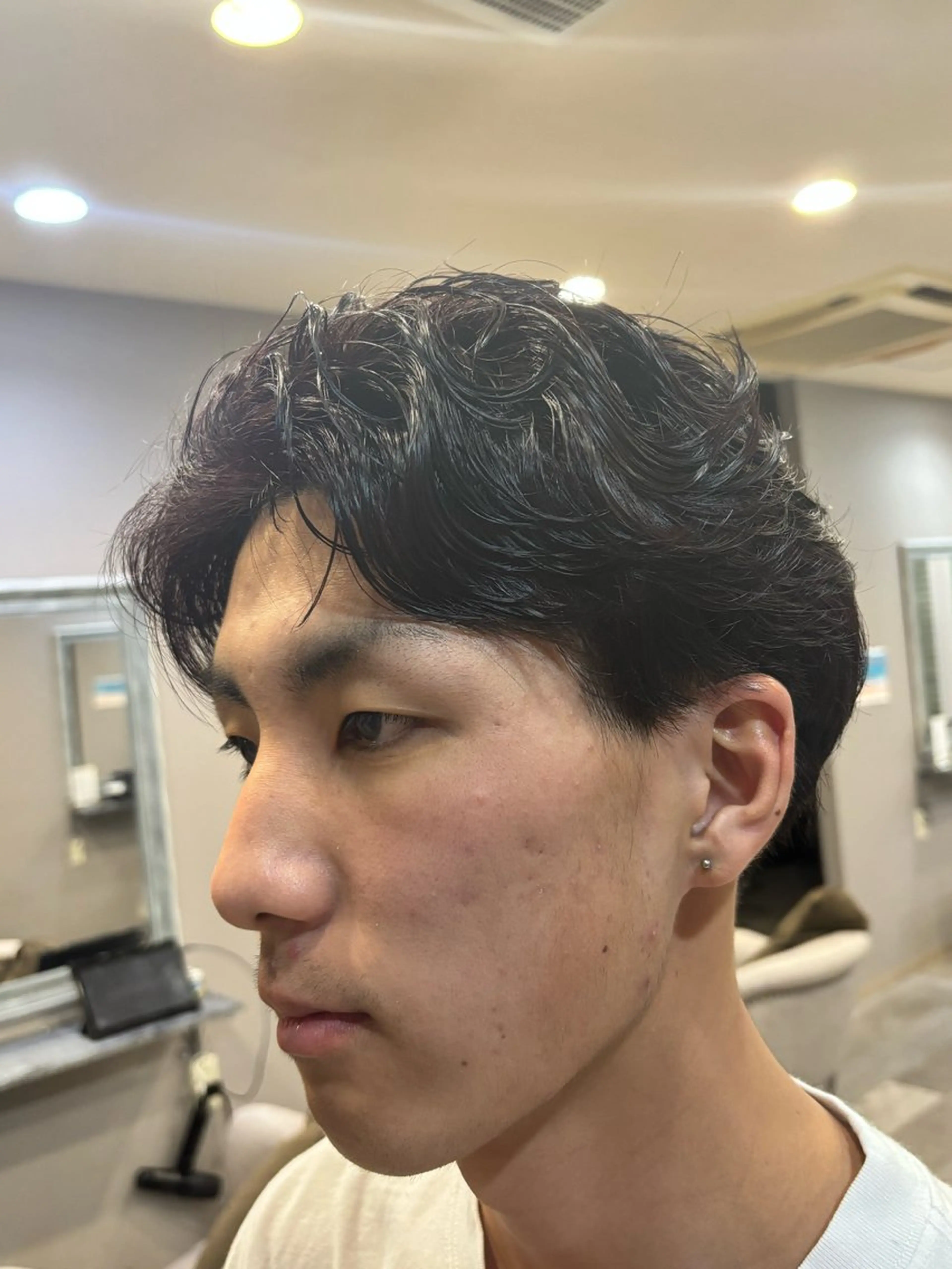 メンズ カット パーマ 🧸Fiora 🧸arashi🧸のヘアスタイル