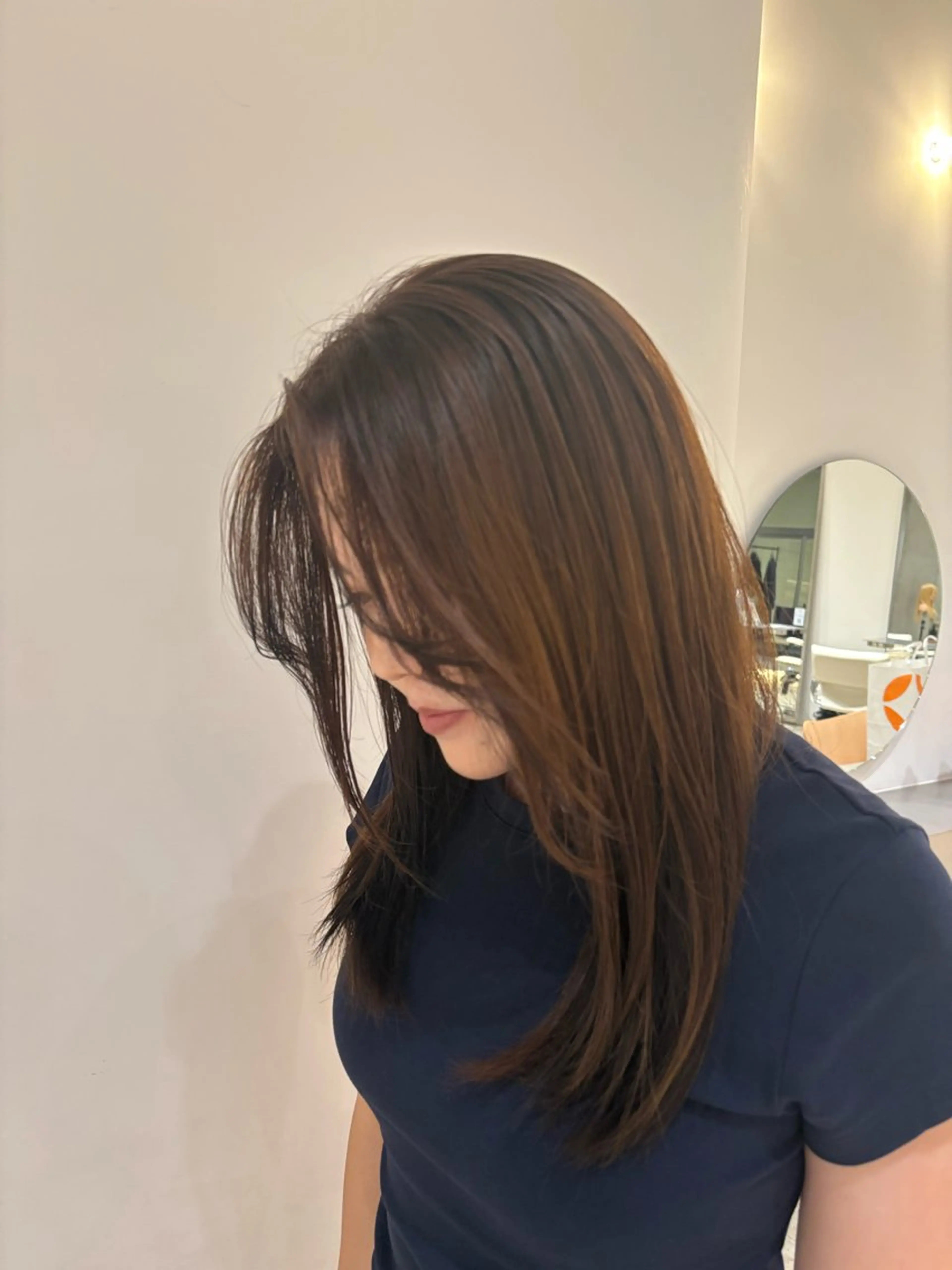 ロング カラー ヘアカラー Rohe by DECO所属・maaya /ブリーチ/縮毛矯正のヘアスタイル