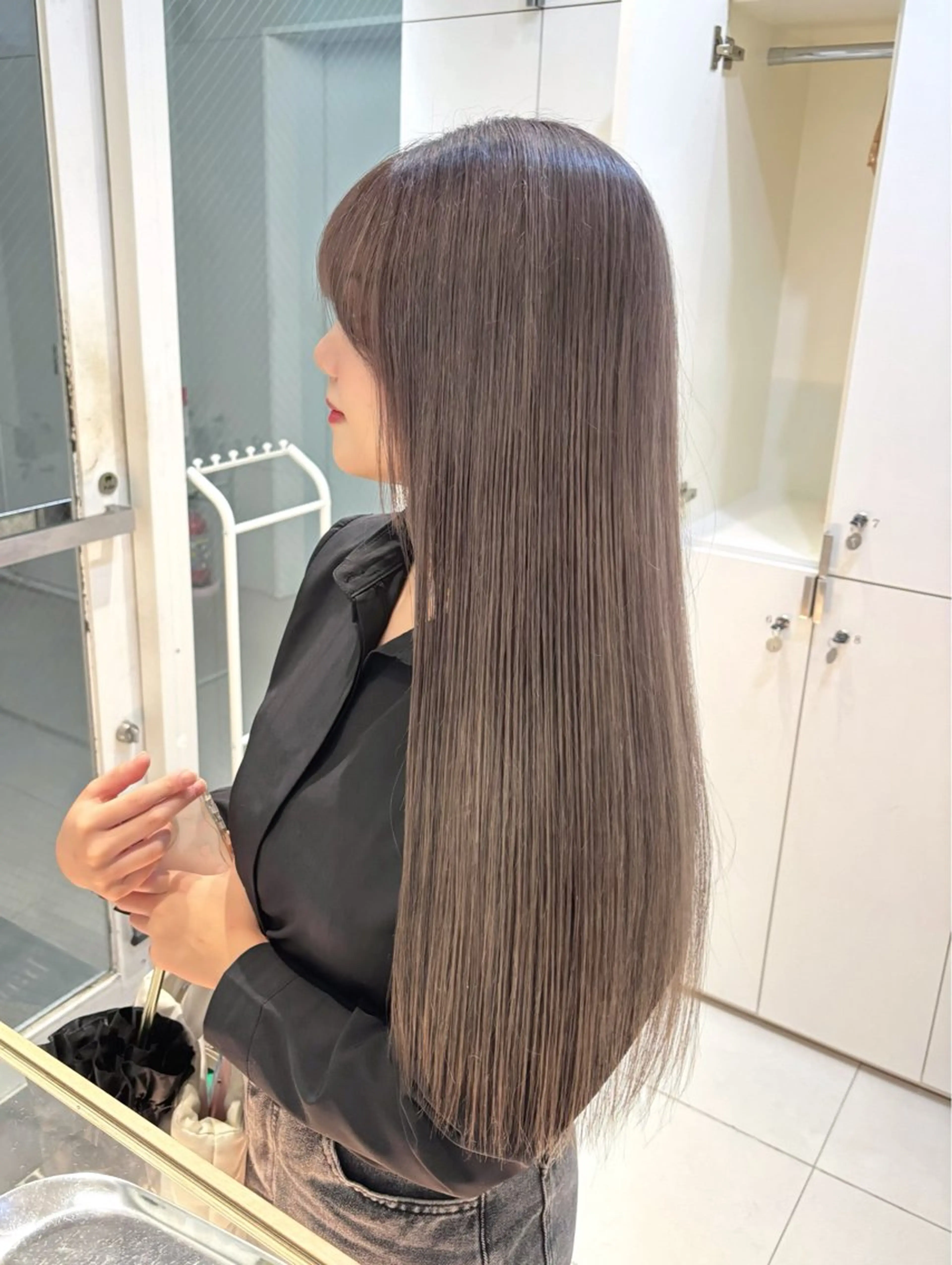 ロング カラー ヘアカラー トリートメント 艶髪ハイトーン/ レイヤー/yuiのヘアスタイル