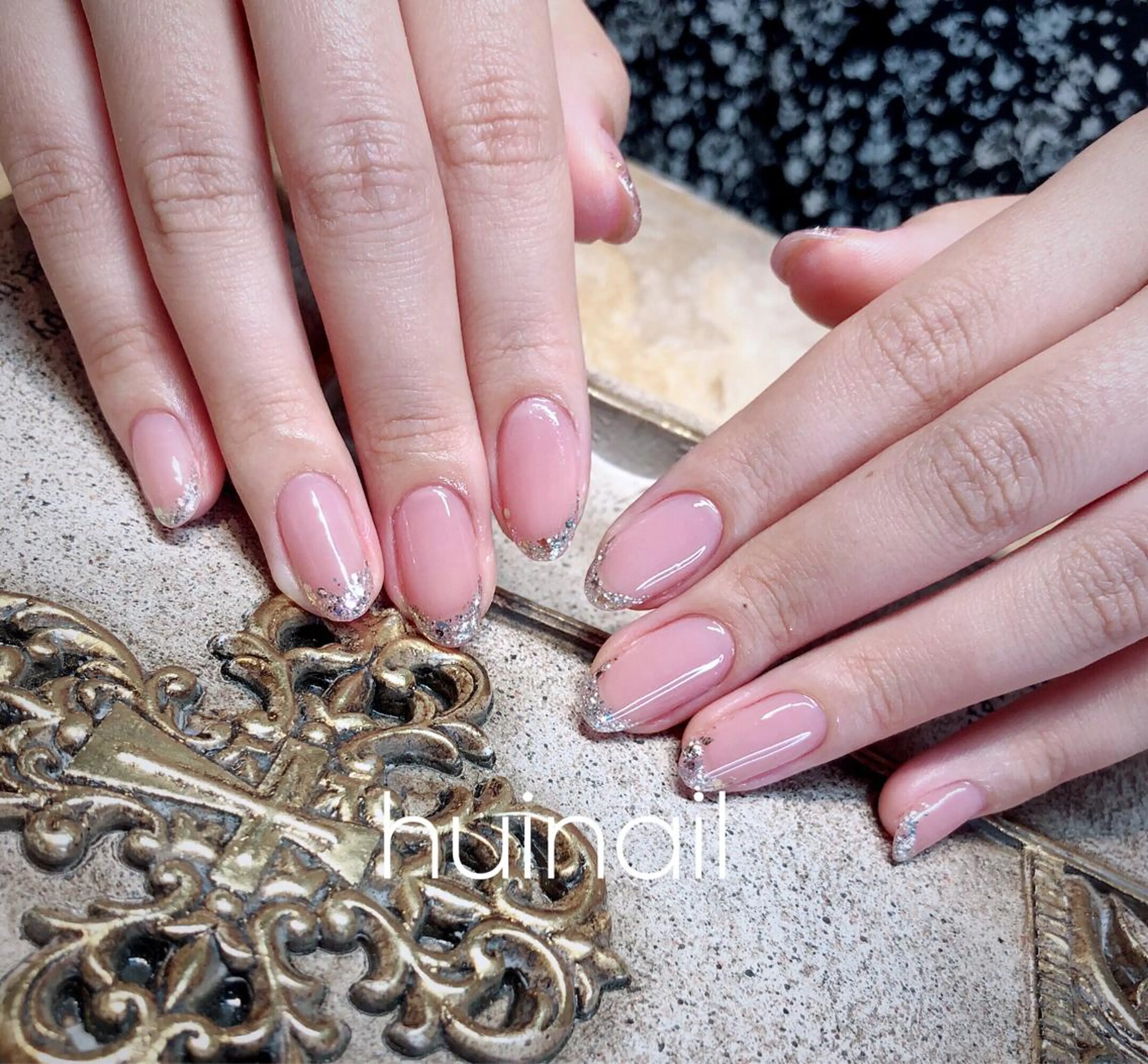 ミディアム ハンドネイル めぐみのネイルサロン 惠のネイルデザイン