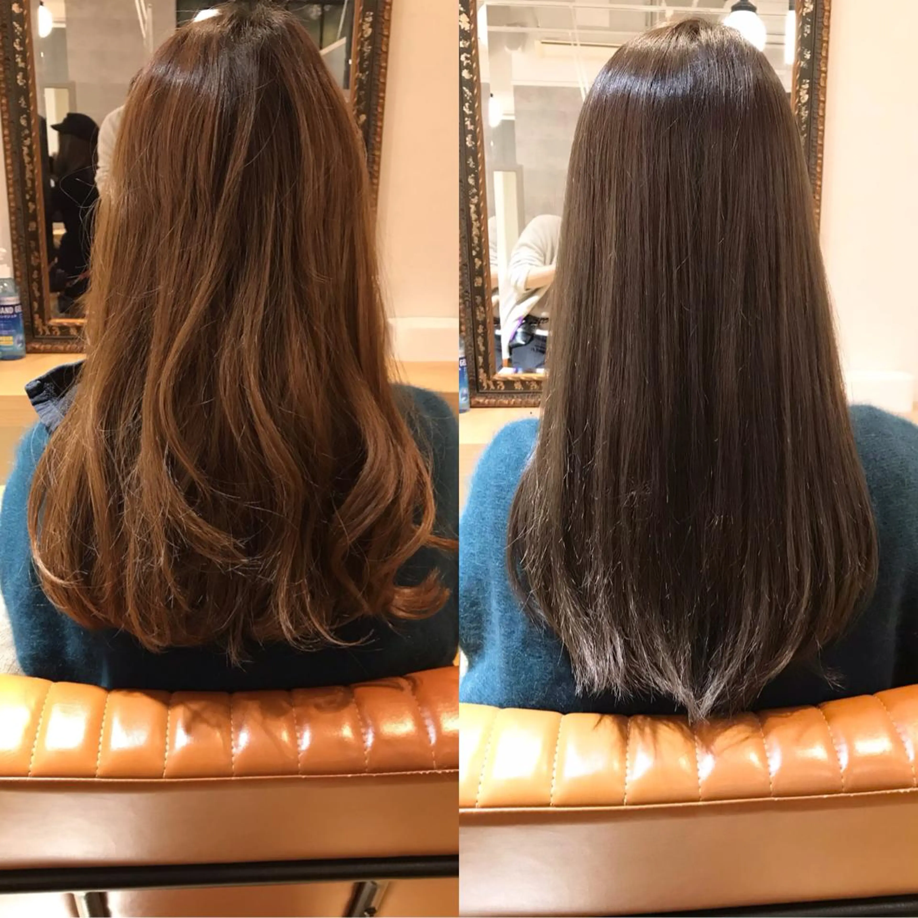 セミロング ヘアカラー トリートメント ヘッドスパ 佐藤優太朗 似合わせ/髪質改善のヘアスタイル