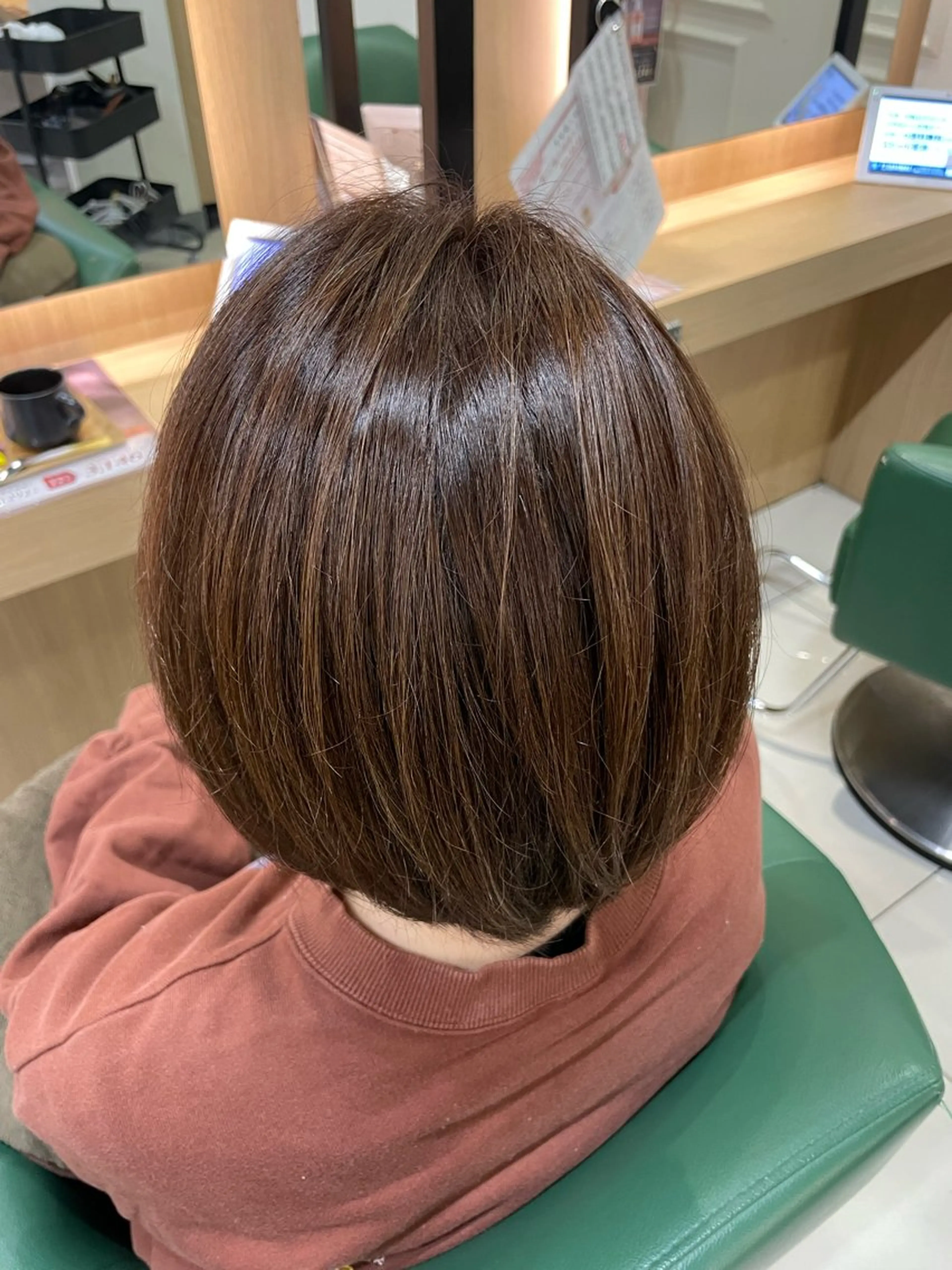 【モデル限定‼️】グレイカラー(リタッチ)＋ミルボントリートメント＋ReFaファインバブルの写真