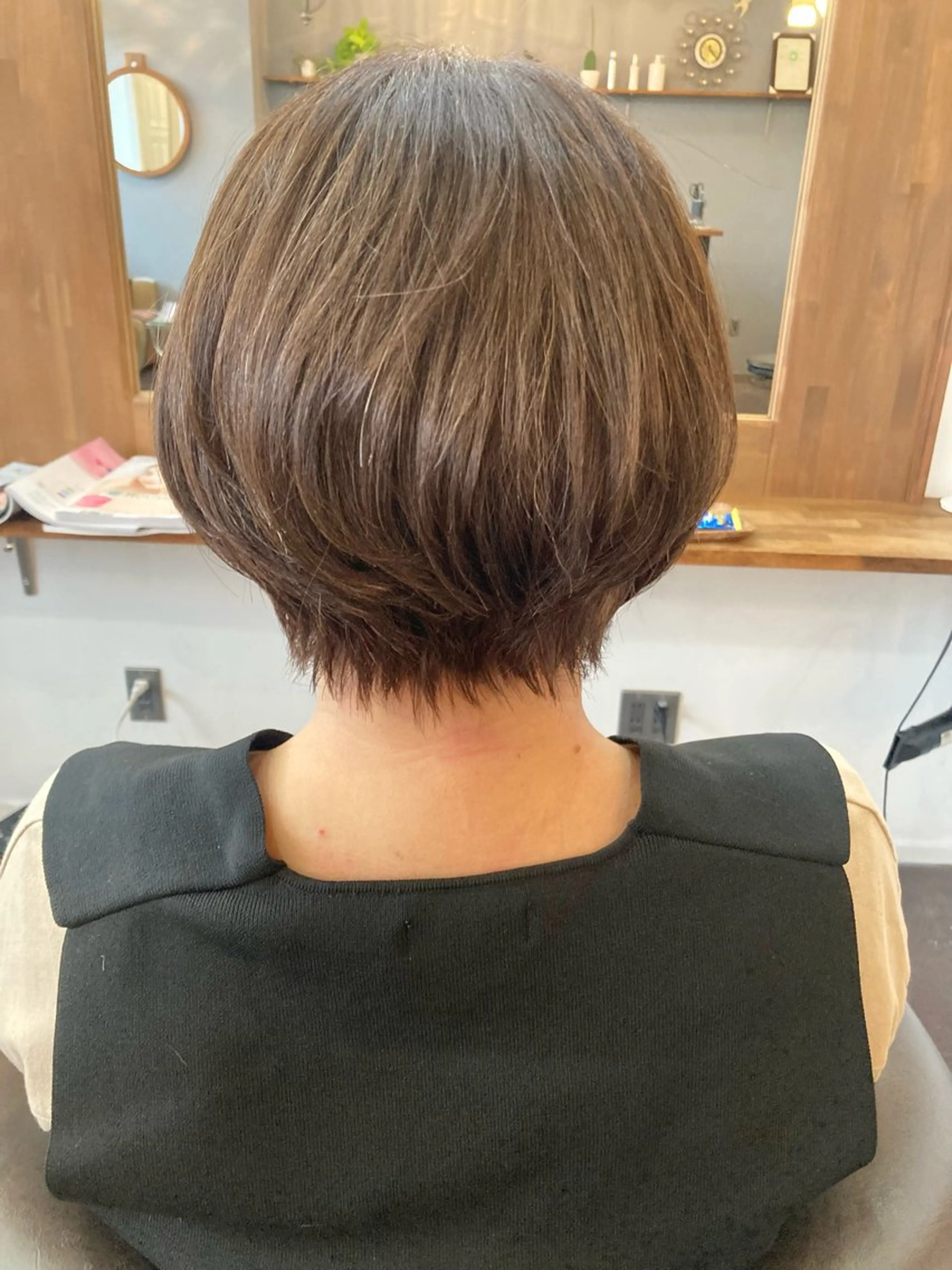 ショート カラー 似合わせカット vere所属・vere vereのヘアスタイル