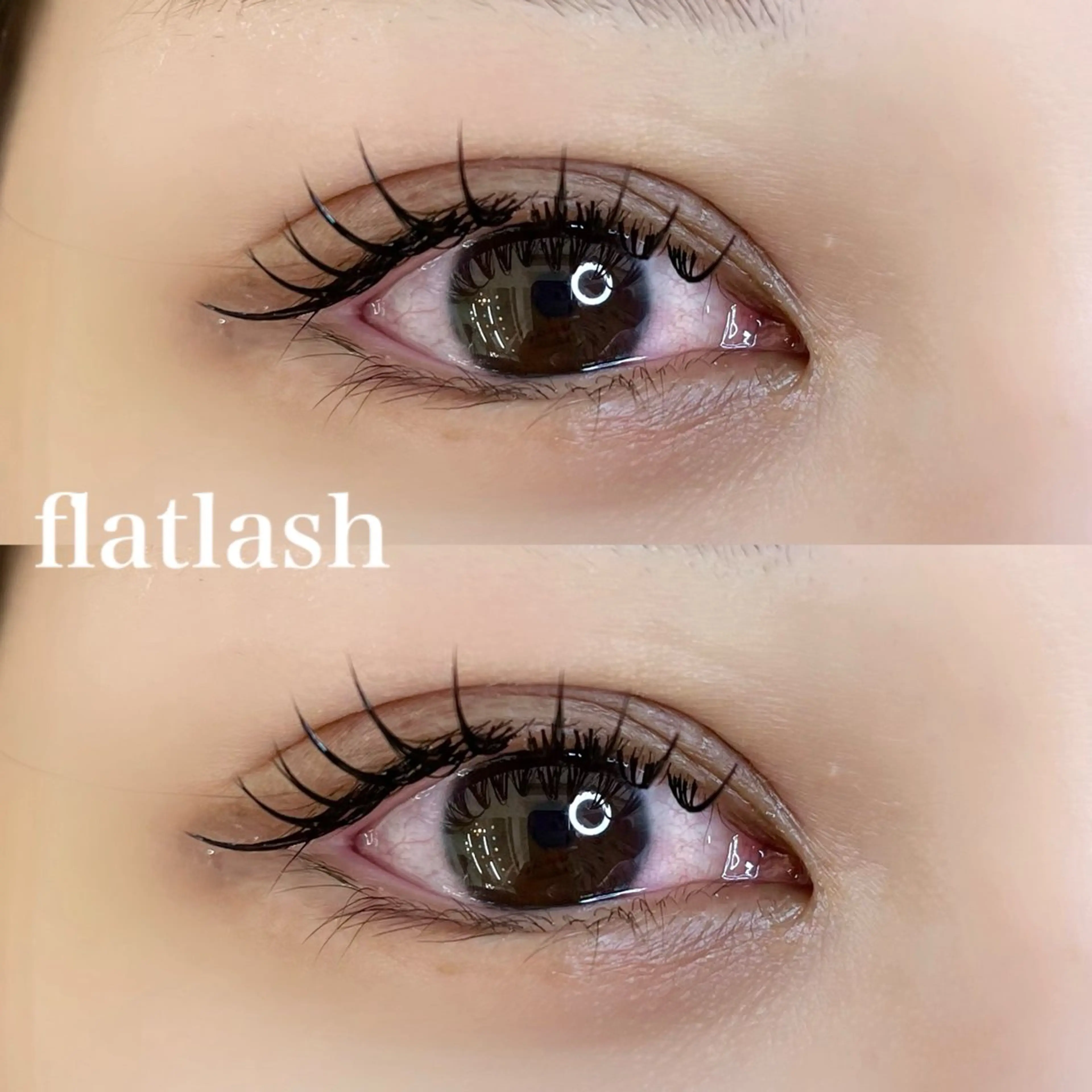 マツエク・マツパ フラットラッシュ ナチュラル マツエク eyelist yuukaのマツエク・マツパデザイン