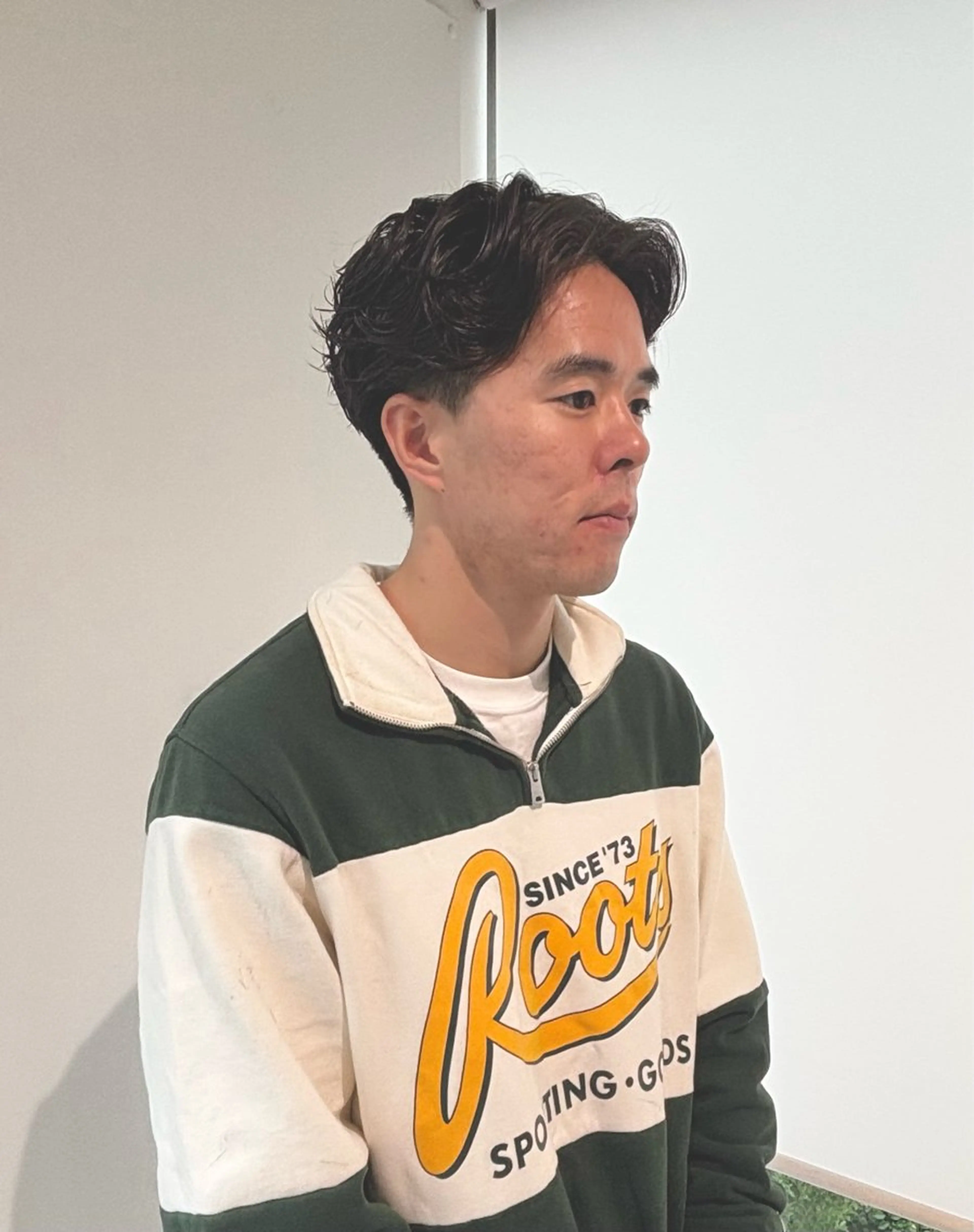 パーマ メンズ カット パーマ 🎀すず🎀レディー ス/神奈川大学最寄りのヘアスタイル