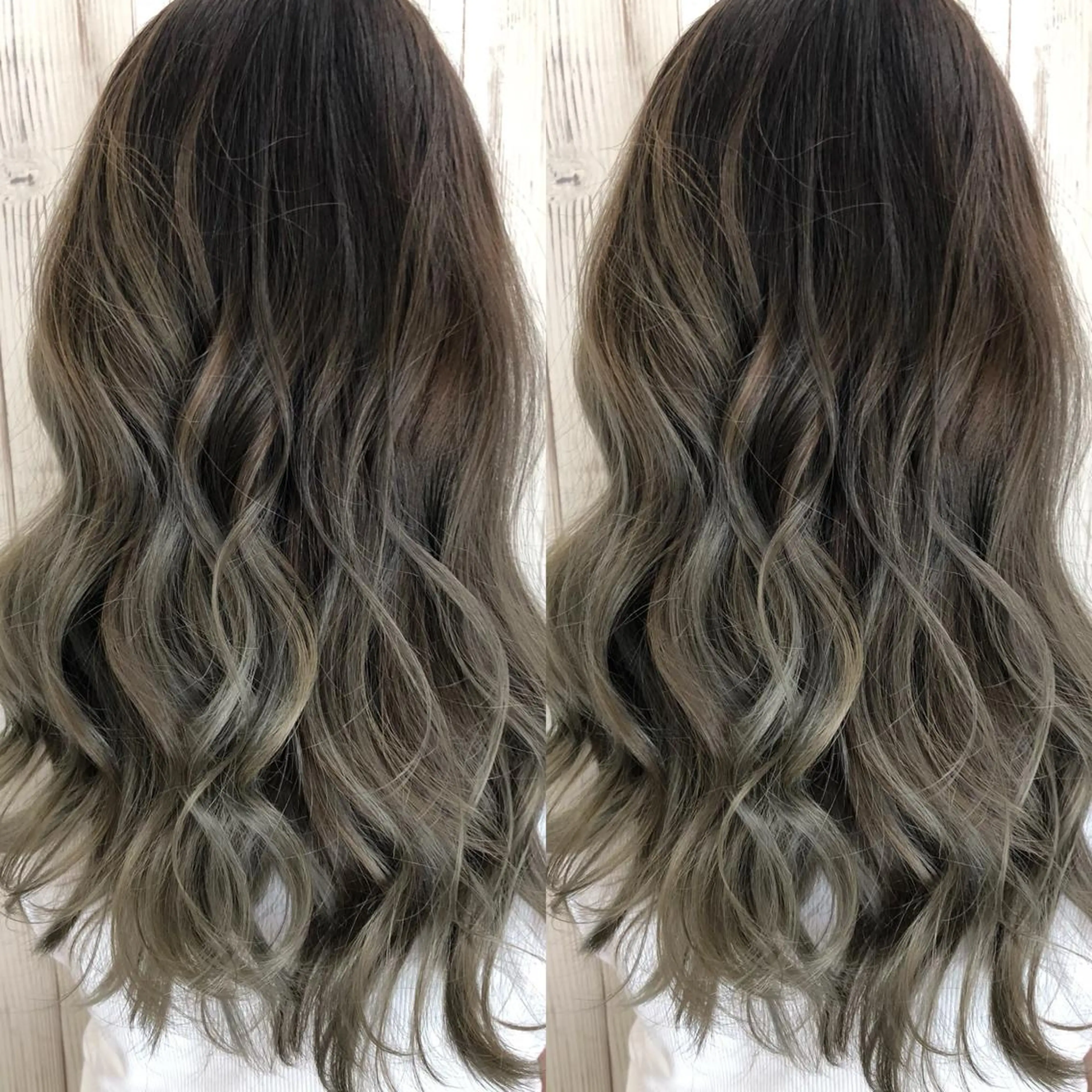 インナーカラー　（カットなし）の写真