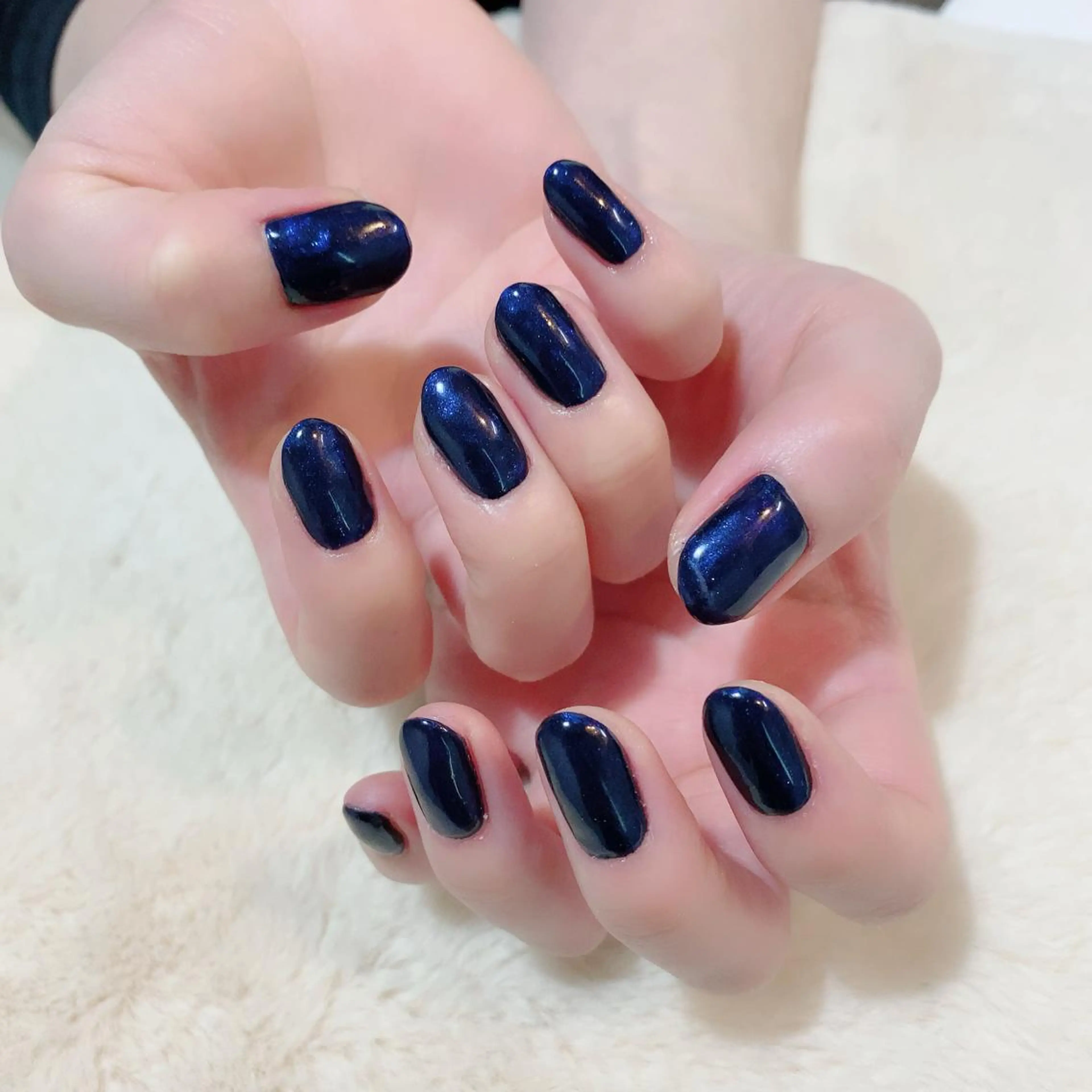 ネイル ワンカラーネイル YAS 青柳 安代のネイルデザイン