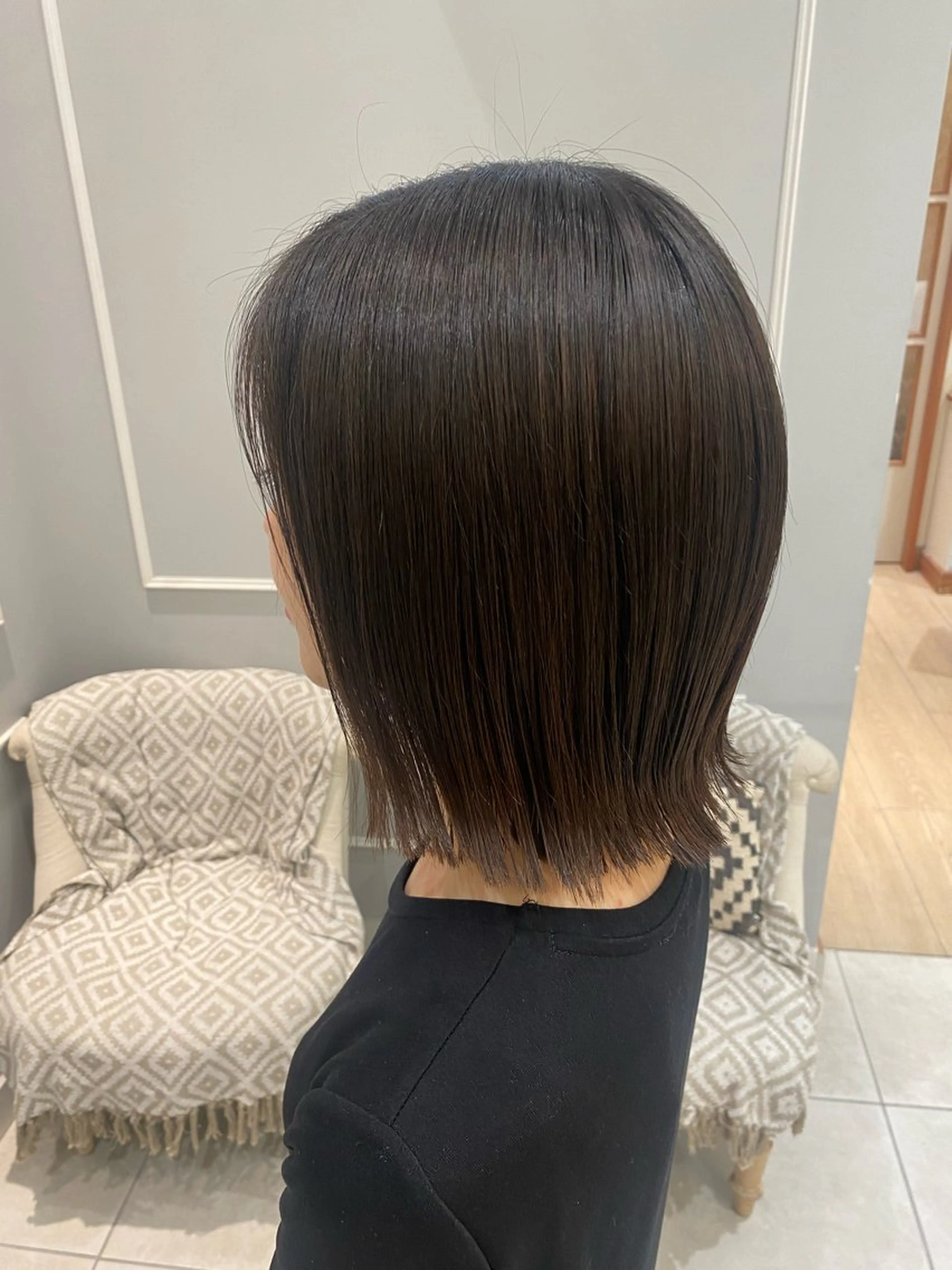 ショート ボブ 韓国ヘア🍒渡辺 咲🍒のヘアスタイル