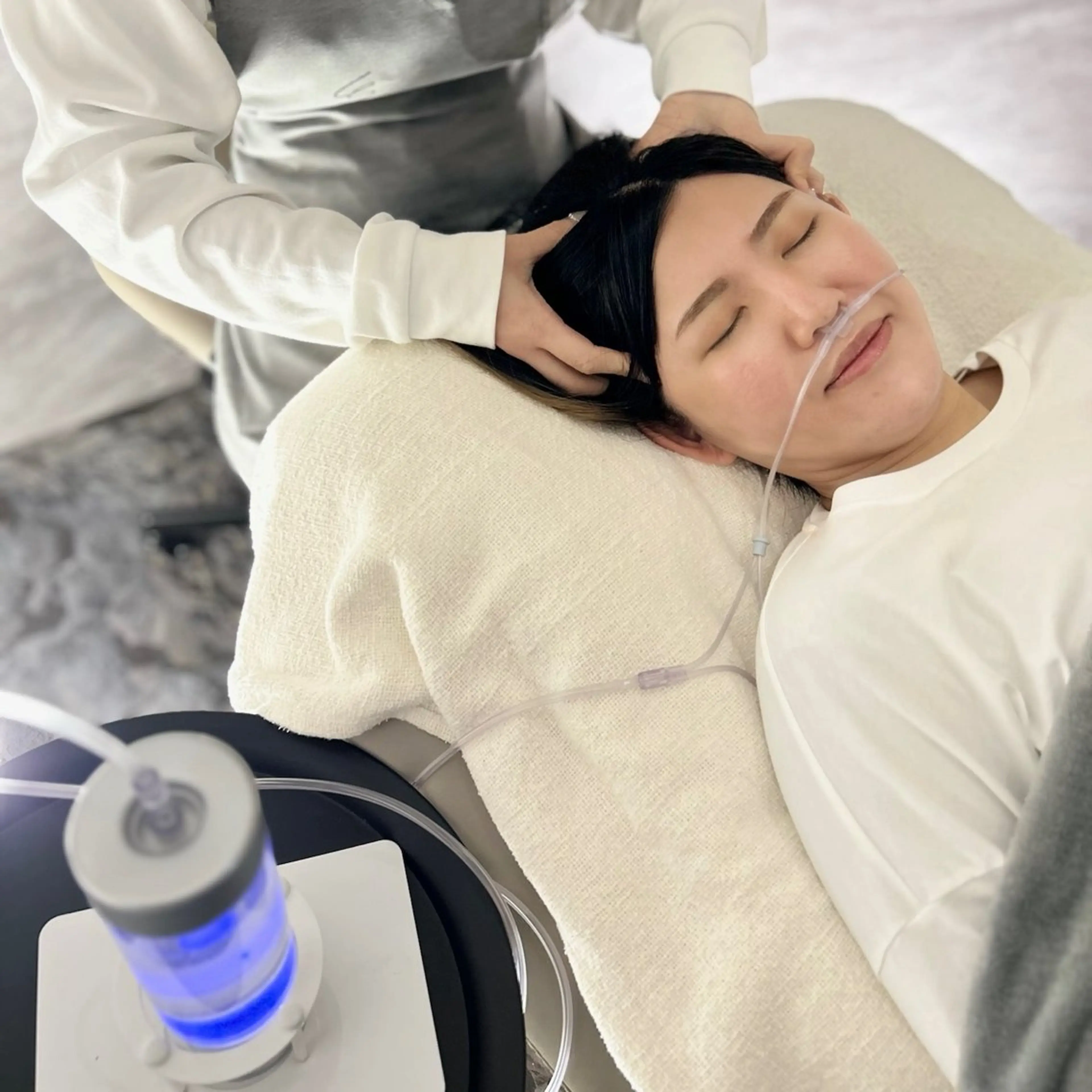 🌷初回限定🌷たるみ予防・エイジングケア💖水素吸入50分➕Uドライヘッドスパ50分🫧の写真