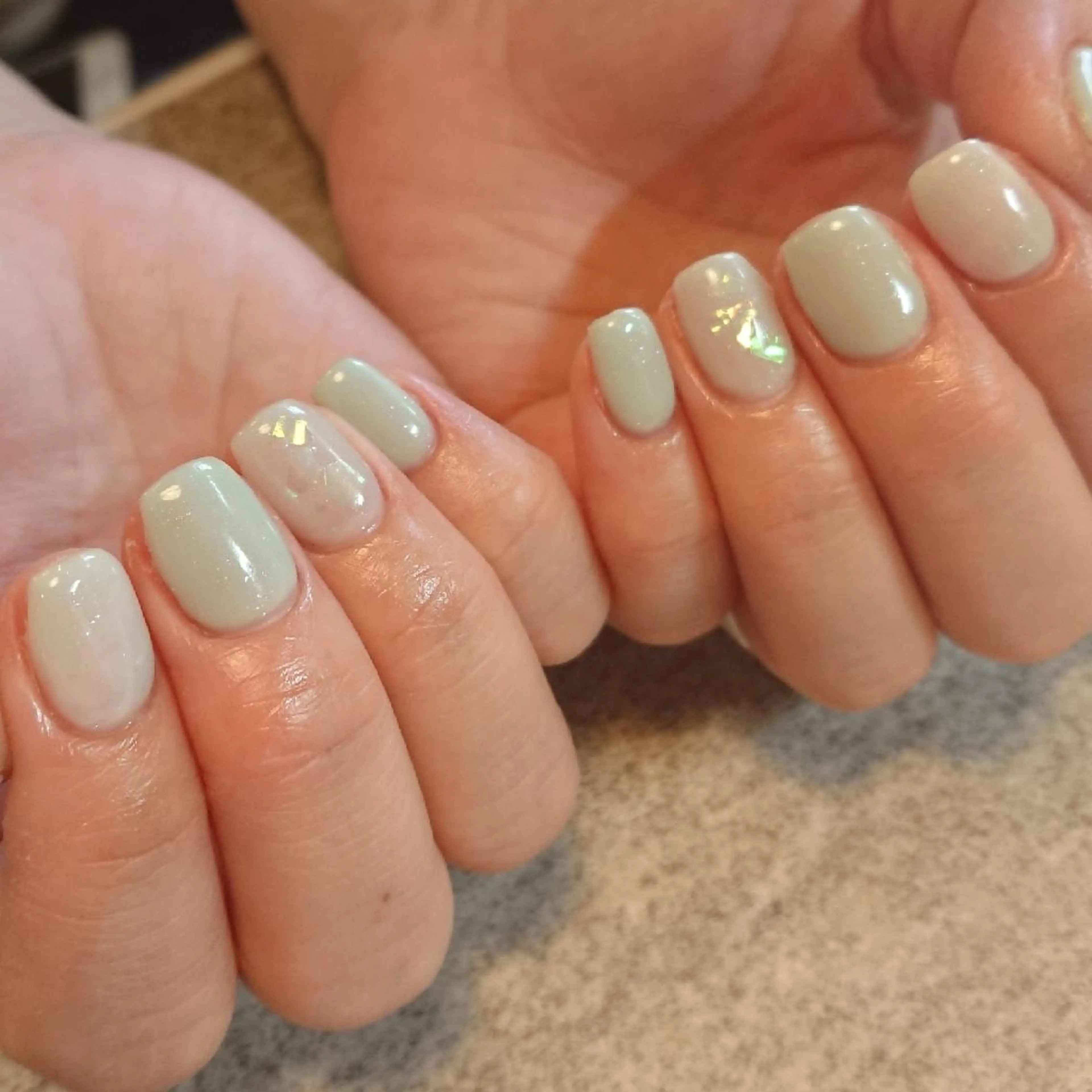 ネイル シンプルネイル ジェヌインネイル 河内のネイルデザイン