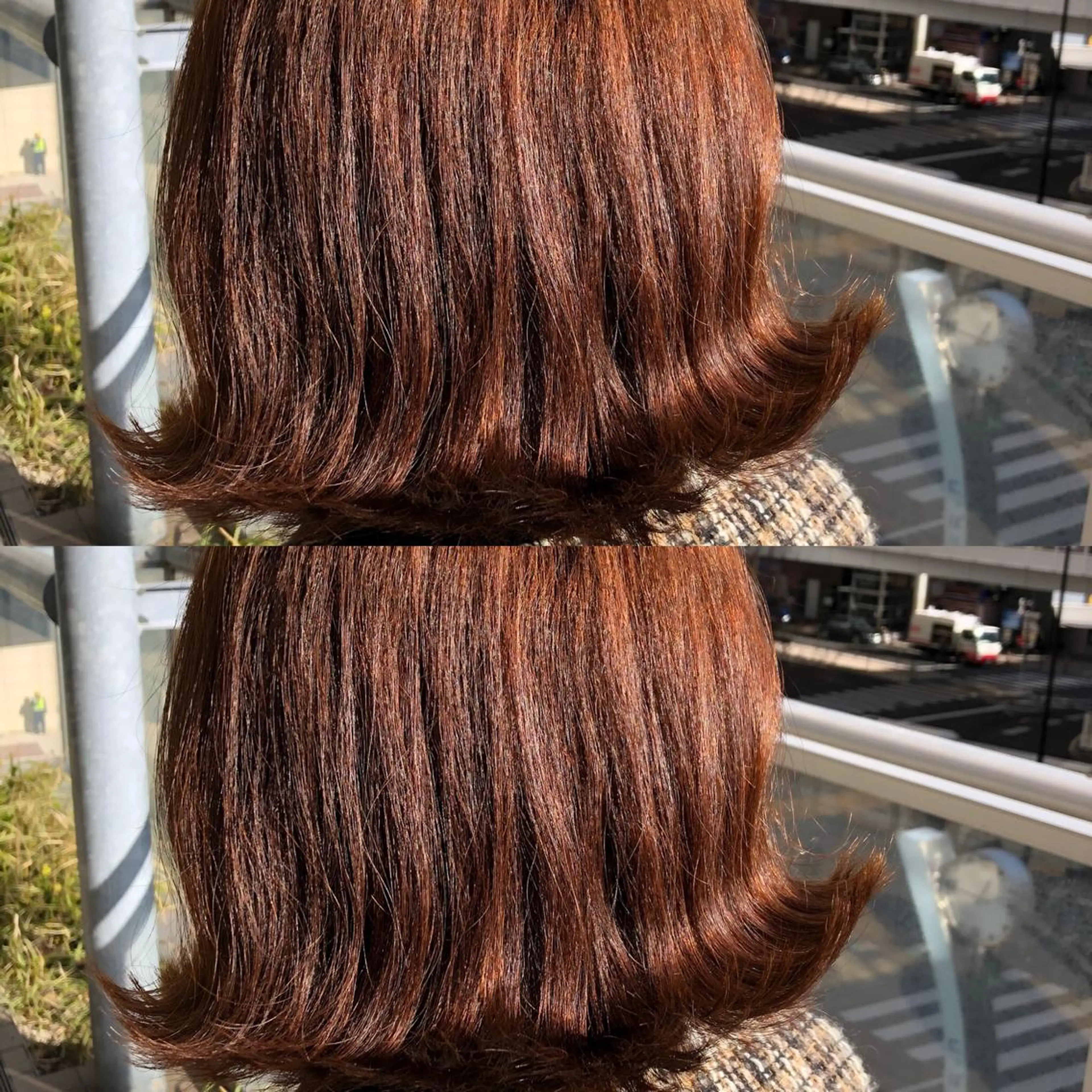 ミディアム ヘアアレンジ 美容室sand 横浜のヘアスタイル