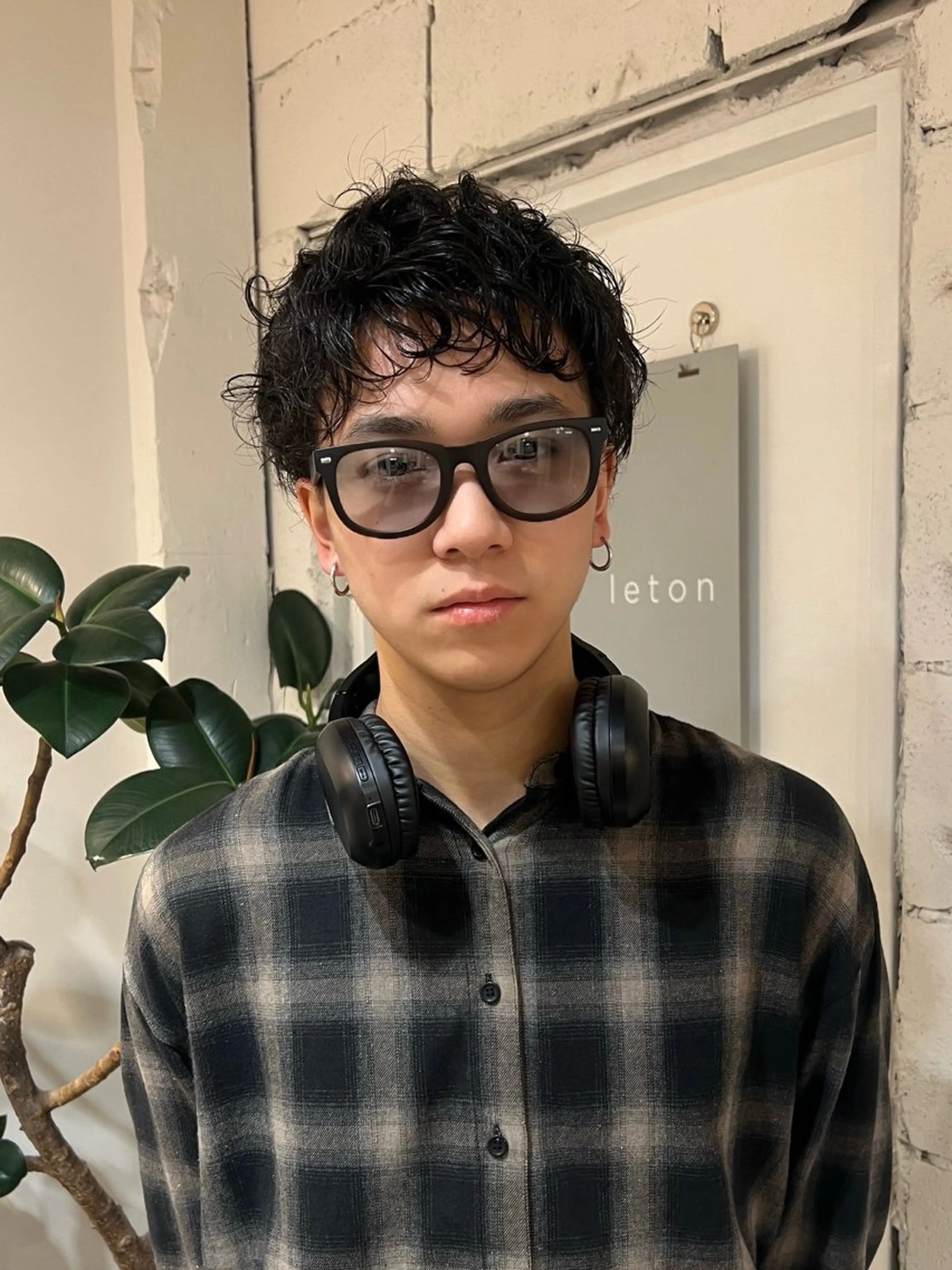 ショート パーマ メンズ カット パーマ ☆ HARUKA ☆のヘアスタイル