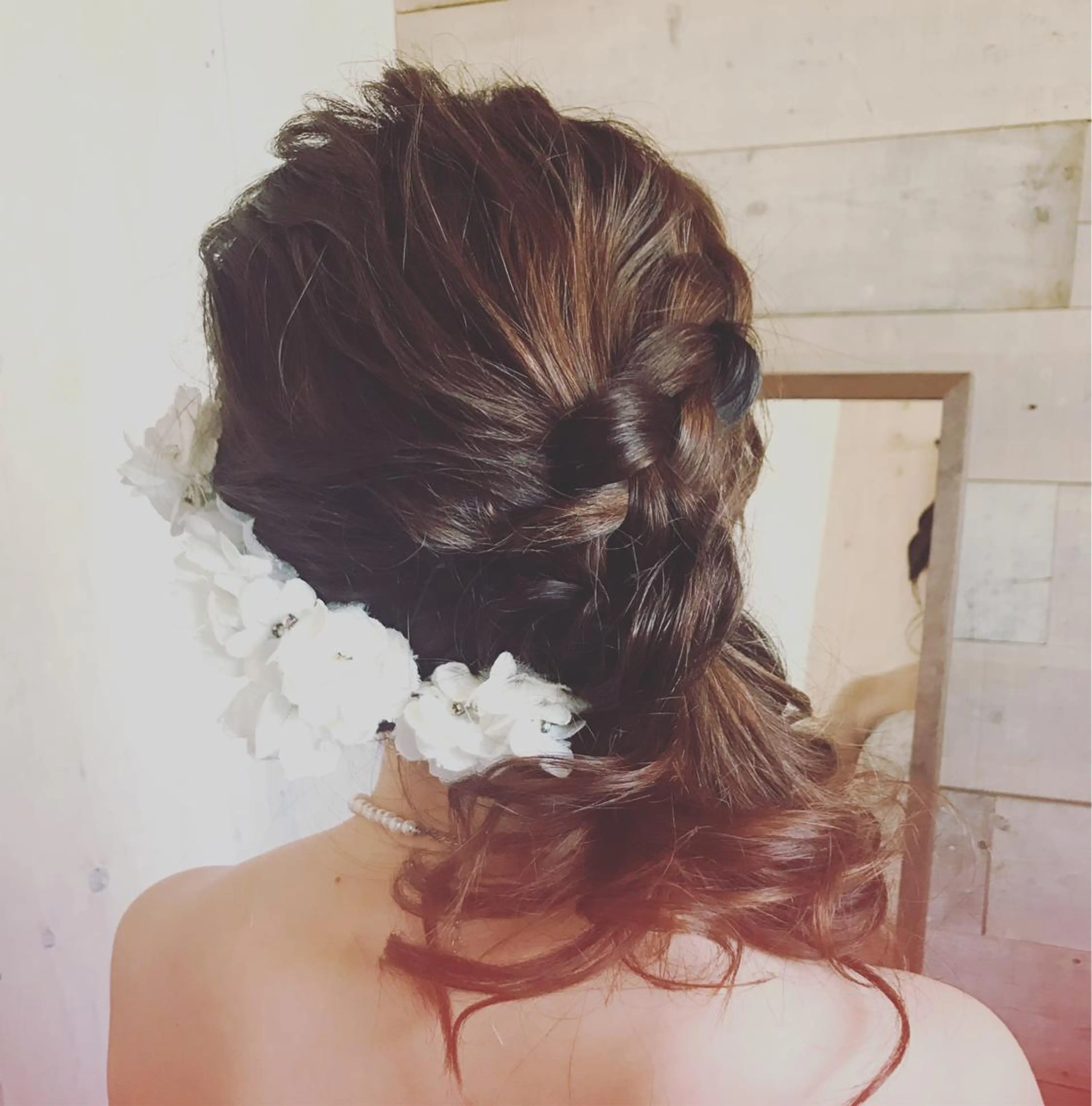 ミディアム Delight ヘアメイク着付けのヘアスタイル