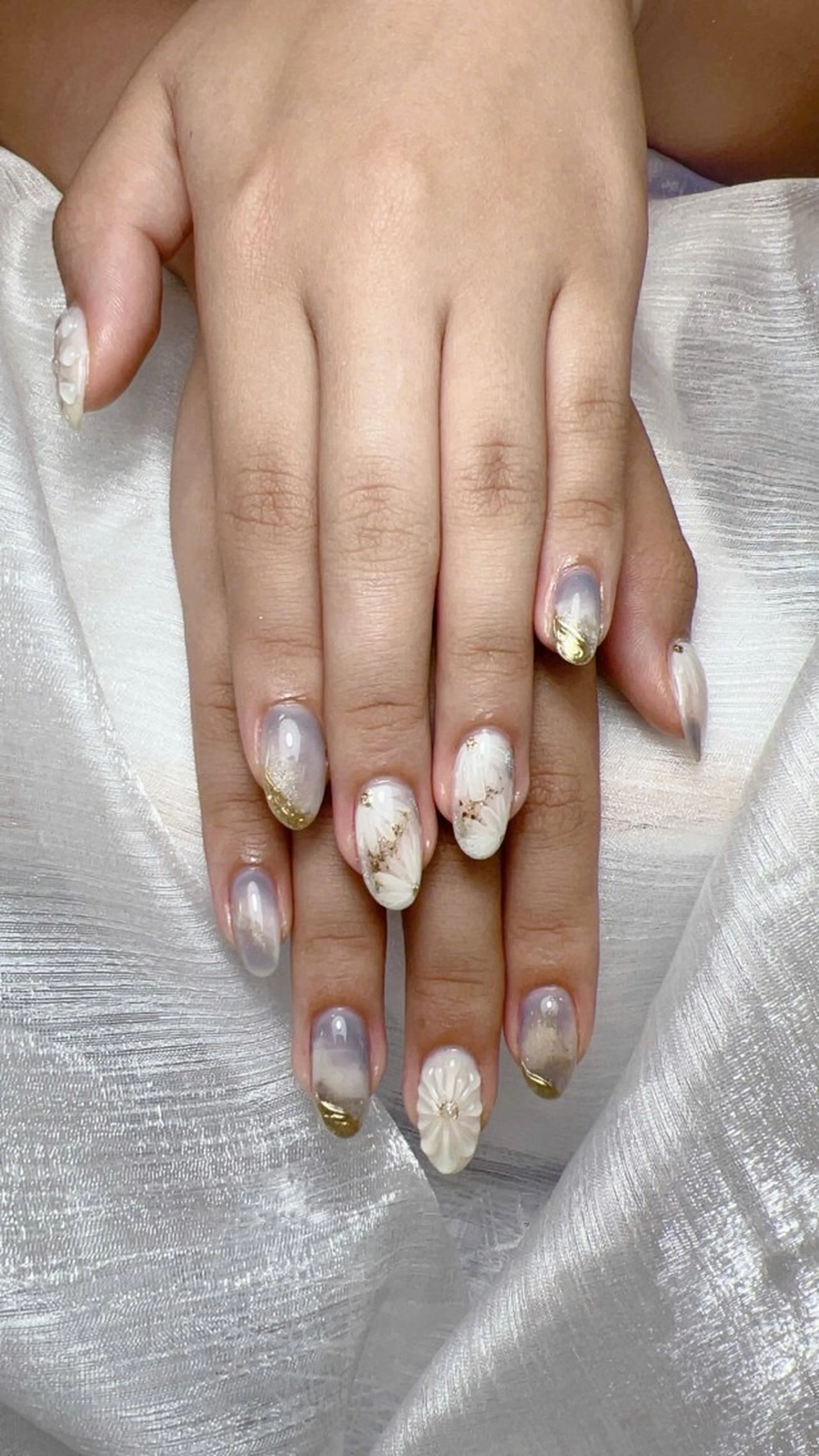 ネイル チークネイル ジェルネイル キラキラネイル 韓国ネイル マグネットネイル ハンドネイル Vp ネイルのネイルデザイン