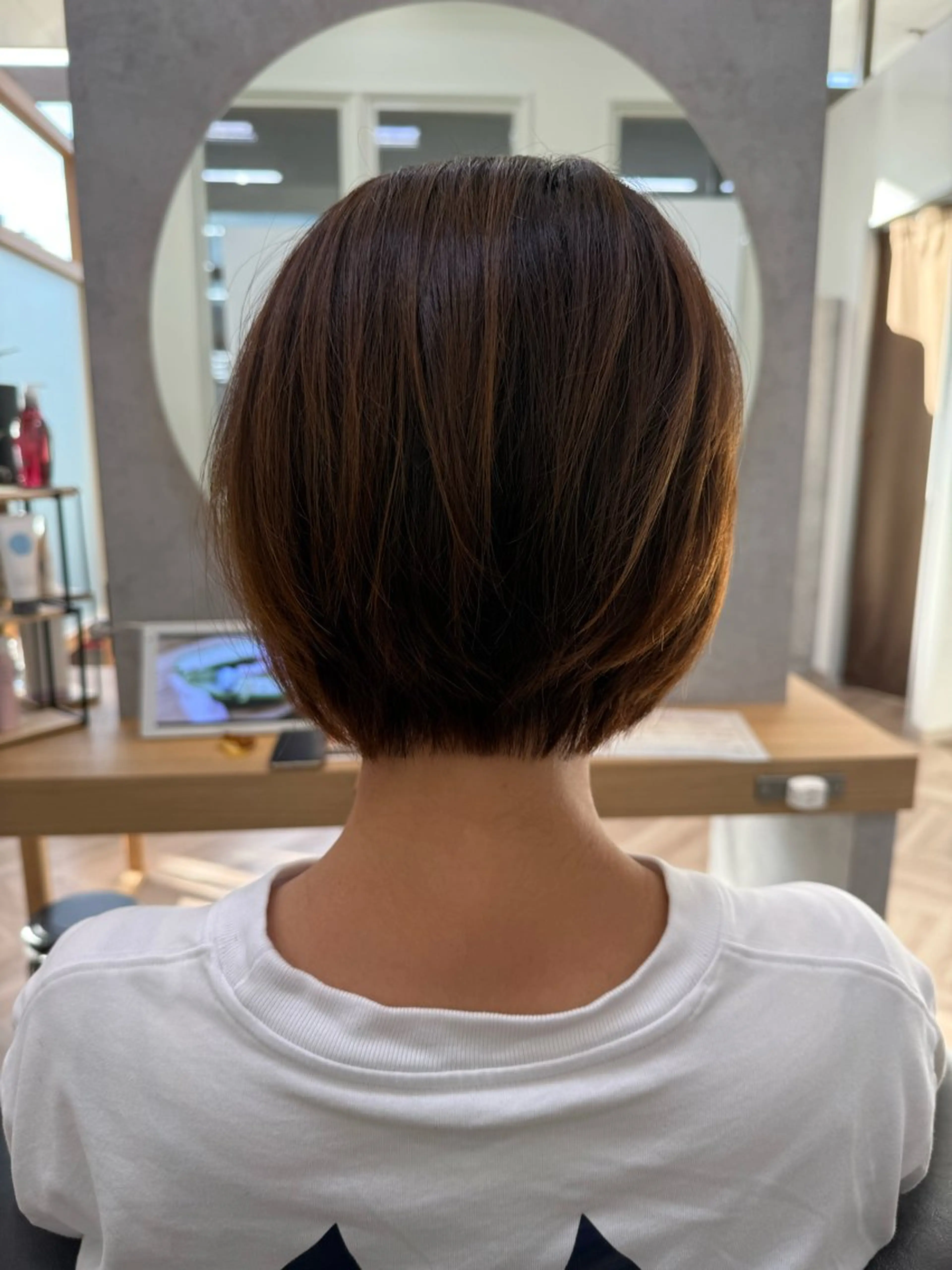 ショート minagawa yumiのヘアスタイル