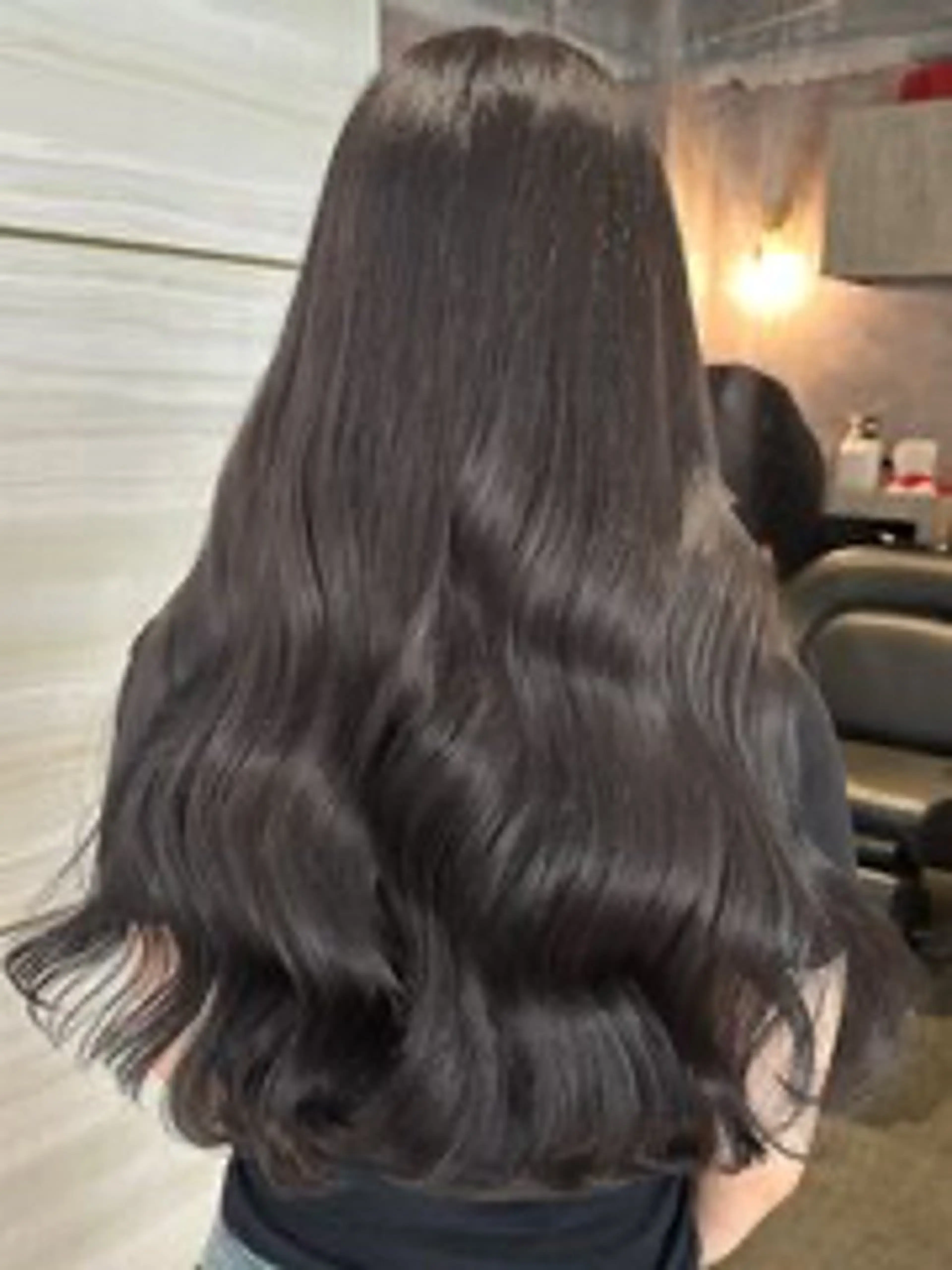 ロング カラー elu あやね‎🤍🫧のヘアスタイル