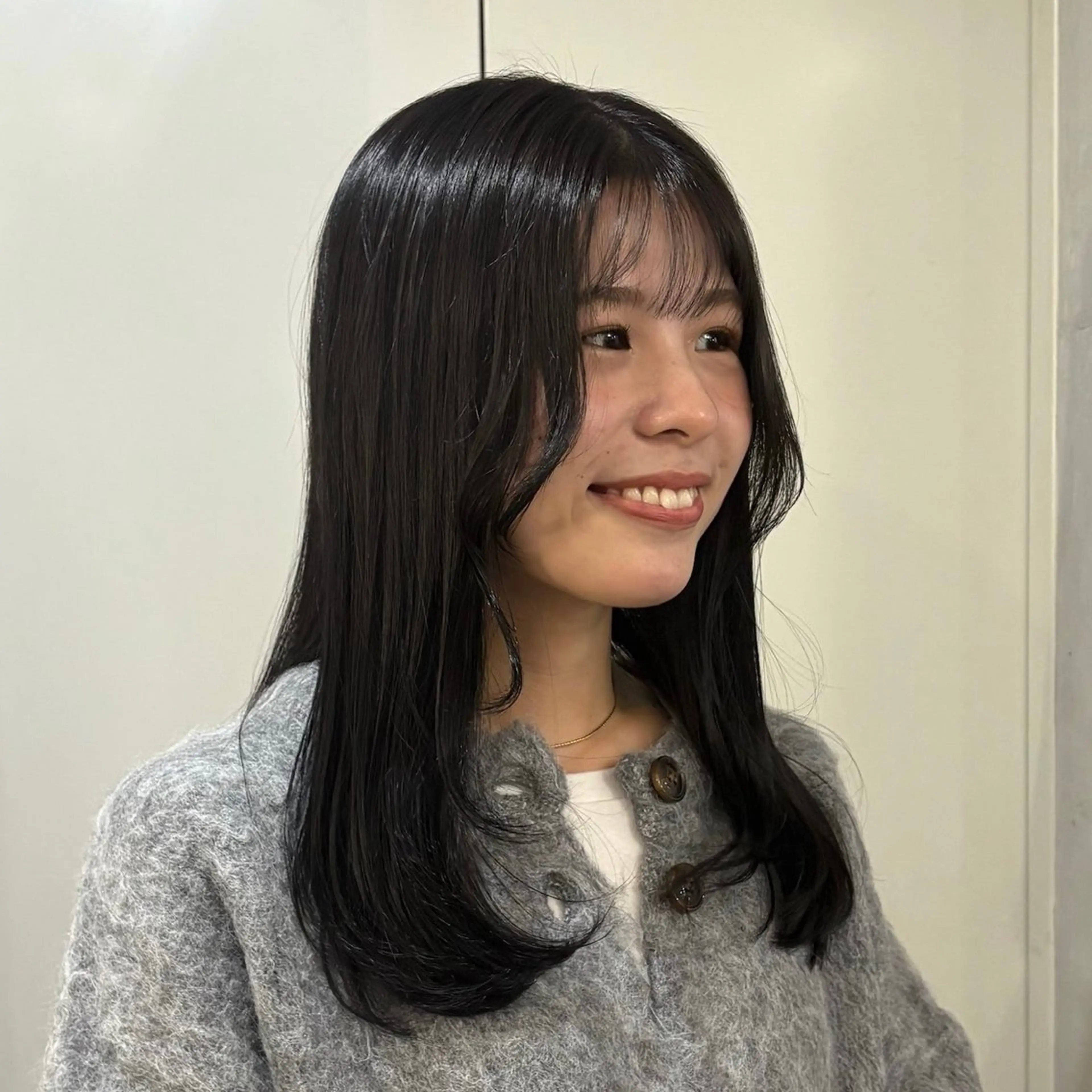 🍐似合わせ💭デザインカット+ カラー + うる艶トリートメントの写真