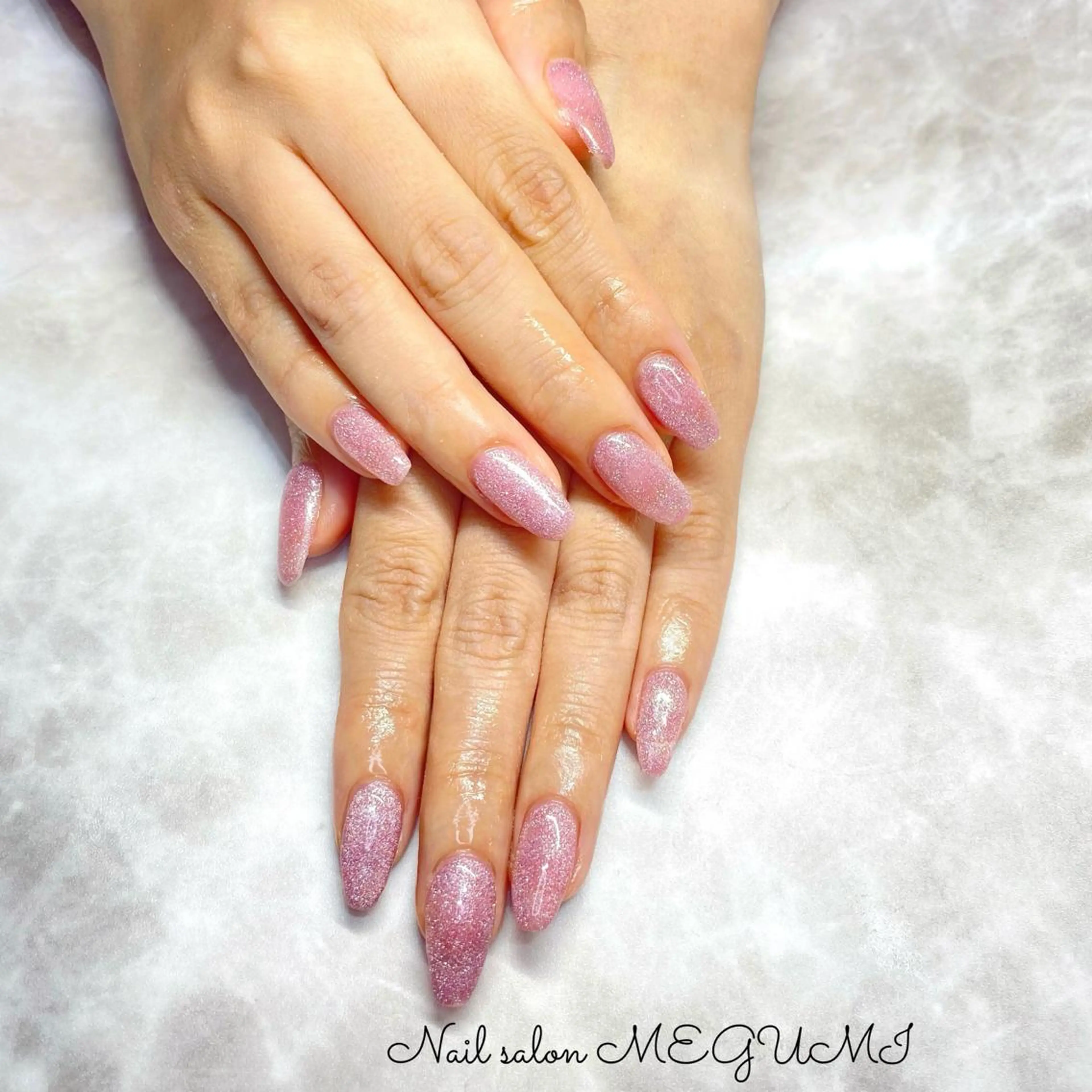 ネイル マグネットネイル マグネットワンカラー ワンカラーネイル Nail salon MEGUMIのネイルデザイン