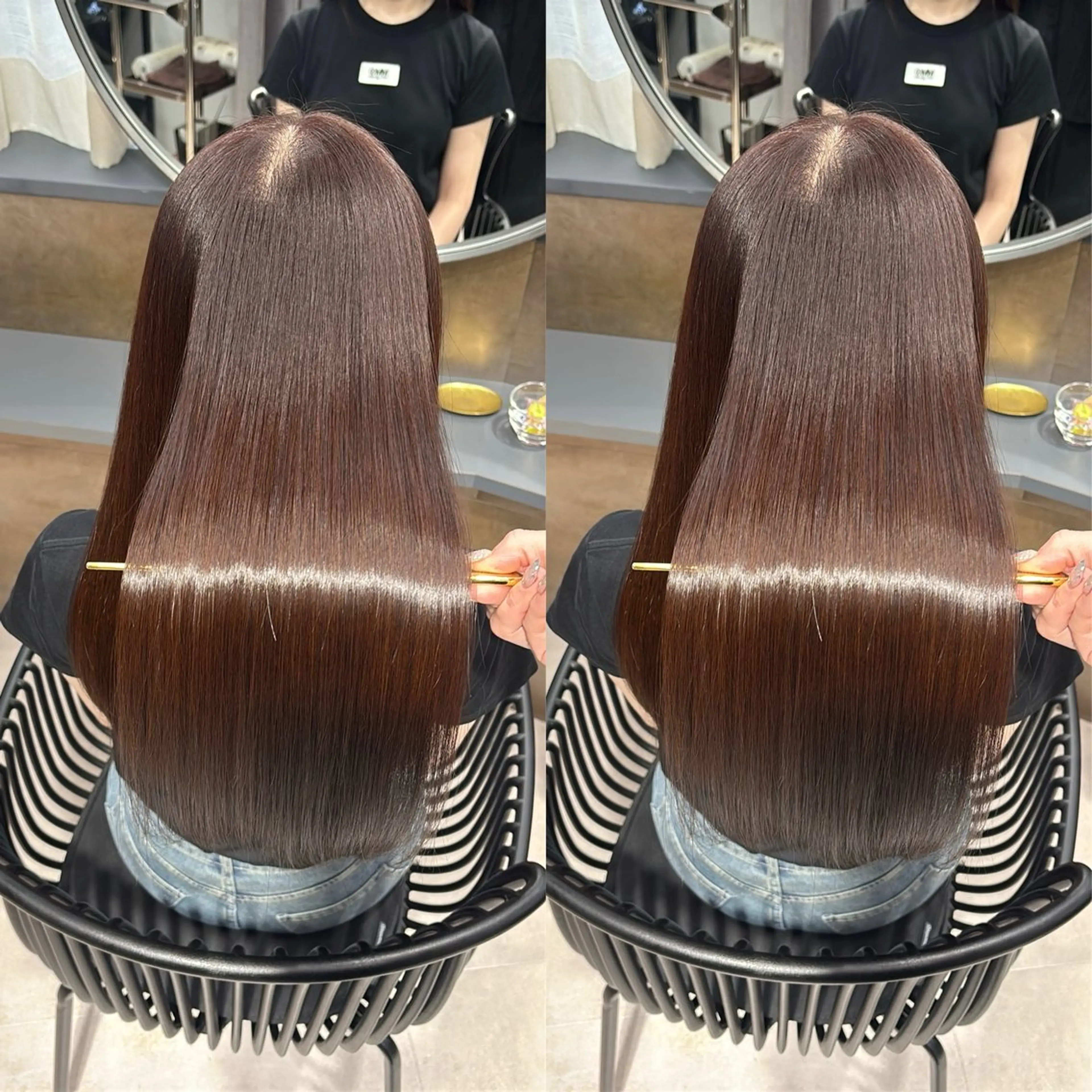 ロング カット ヘアカラー 縮毛矯正 トリートメント 新宿No.1艶髪矯正 美艶カラー/FUKAのヘアスタイル