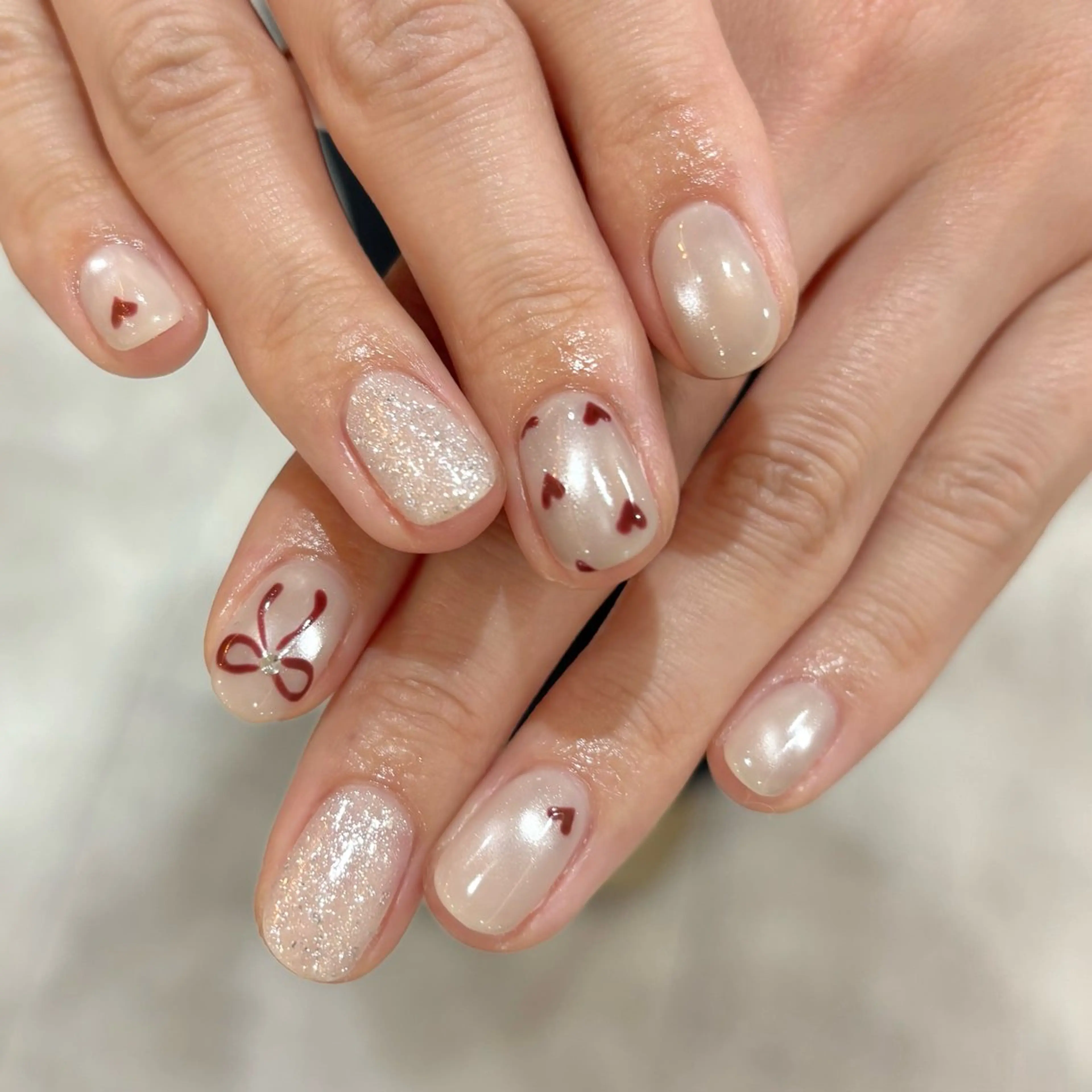 ネイル ハンドネイル 2月分受付中 ♡narumiのネイルデザイン