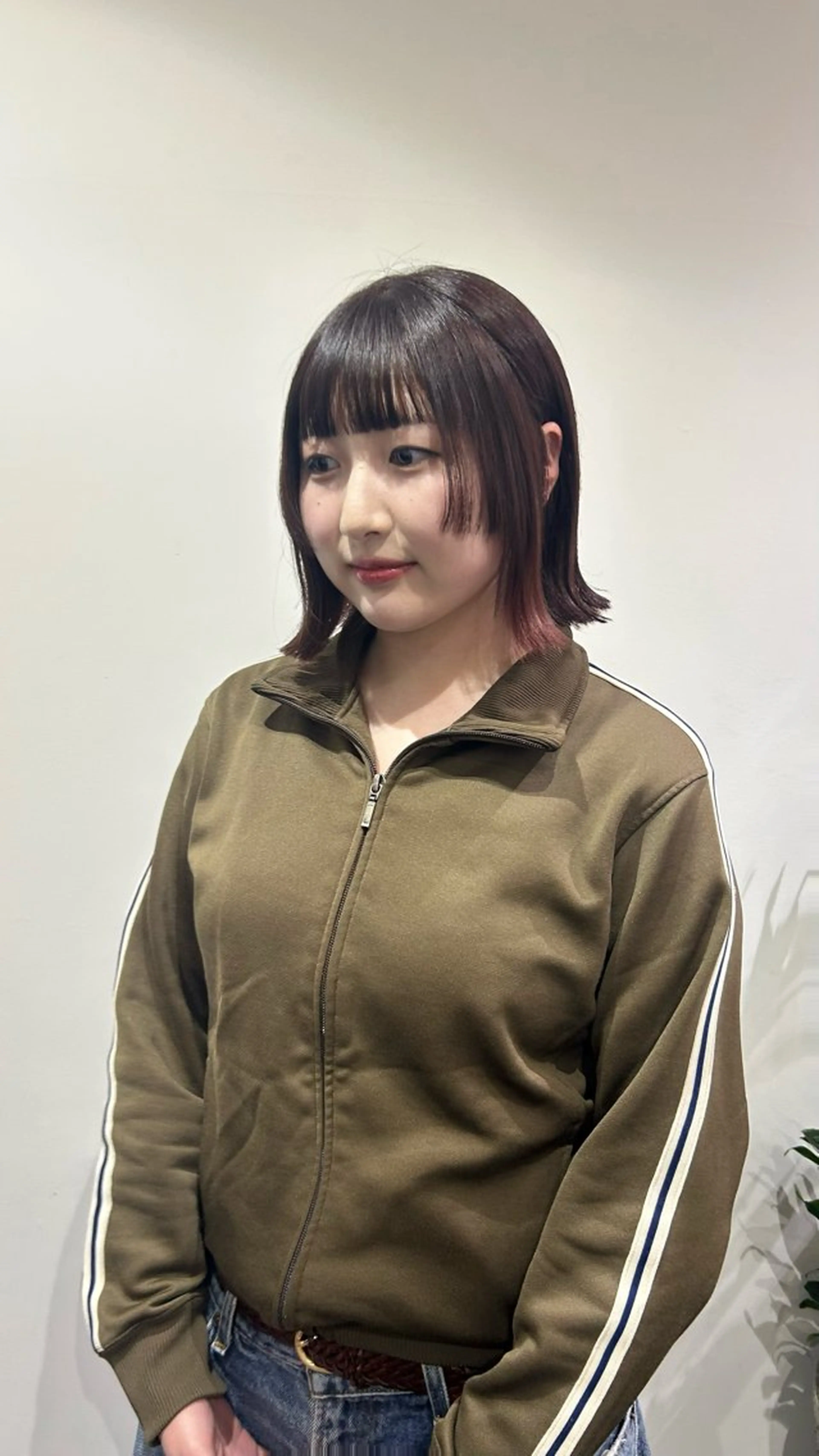 ショート カラー インナーカラー ラベンダーカラー ピンクカラー ピンクラベンダー ボブ LA PENSEE BRUN/ゆりかのヘアスタイル