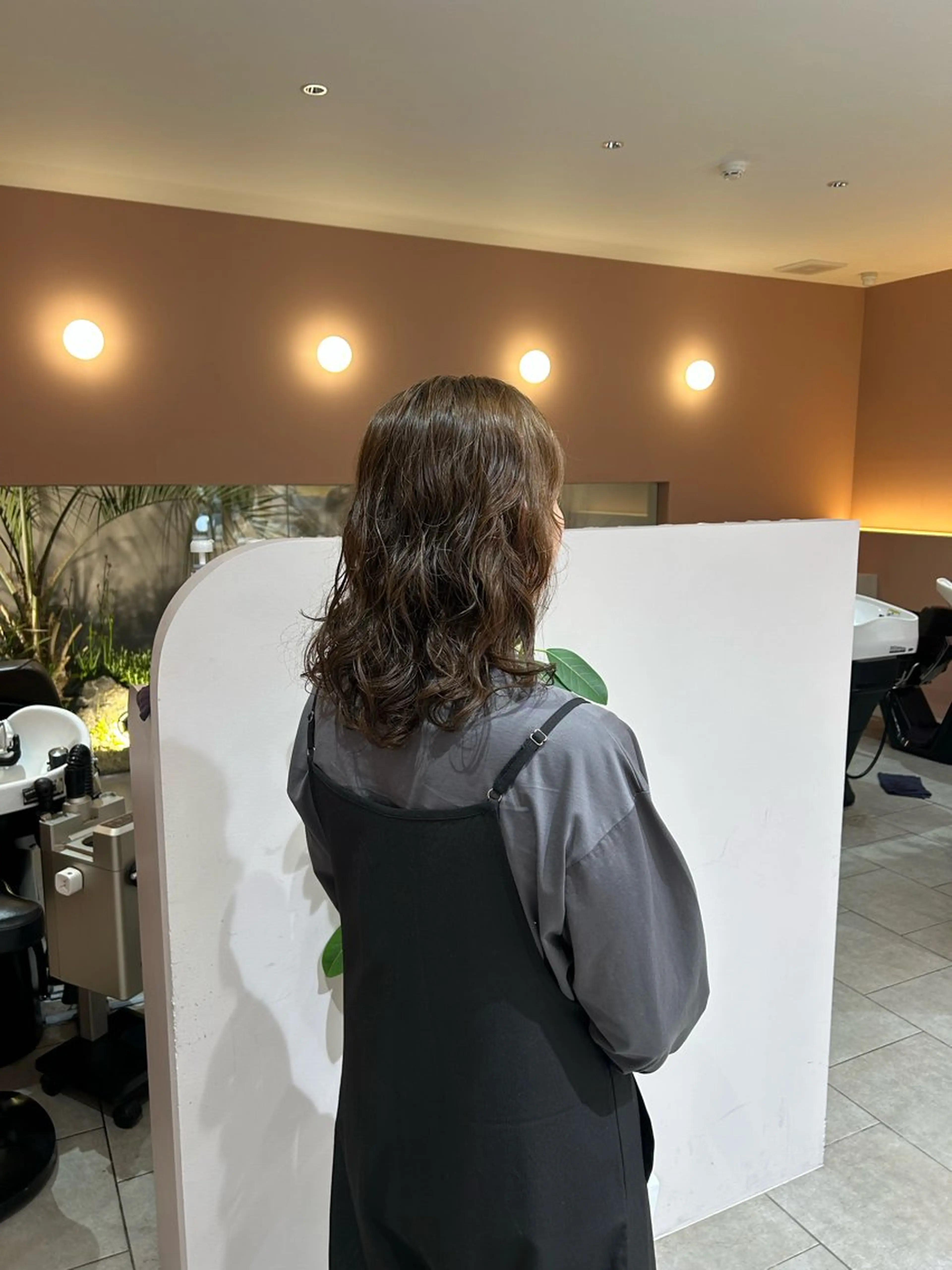 ミディアム パーマ Rosierbleu 大工のヘアスタイル