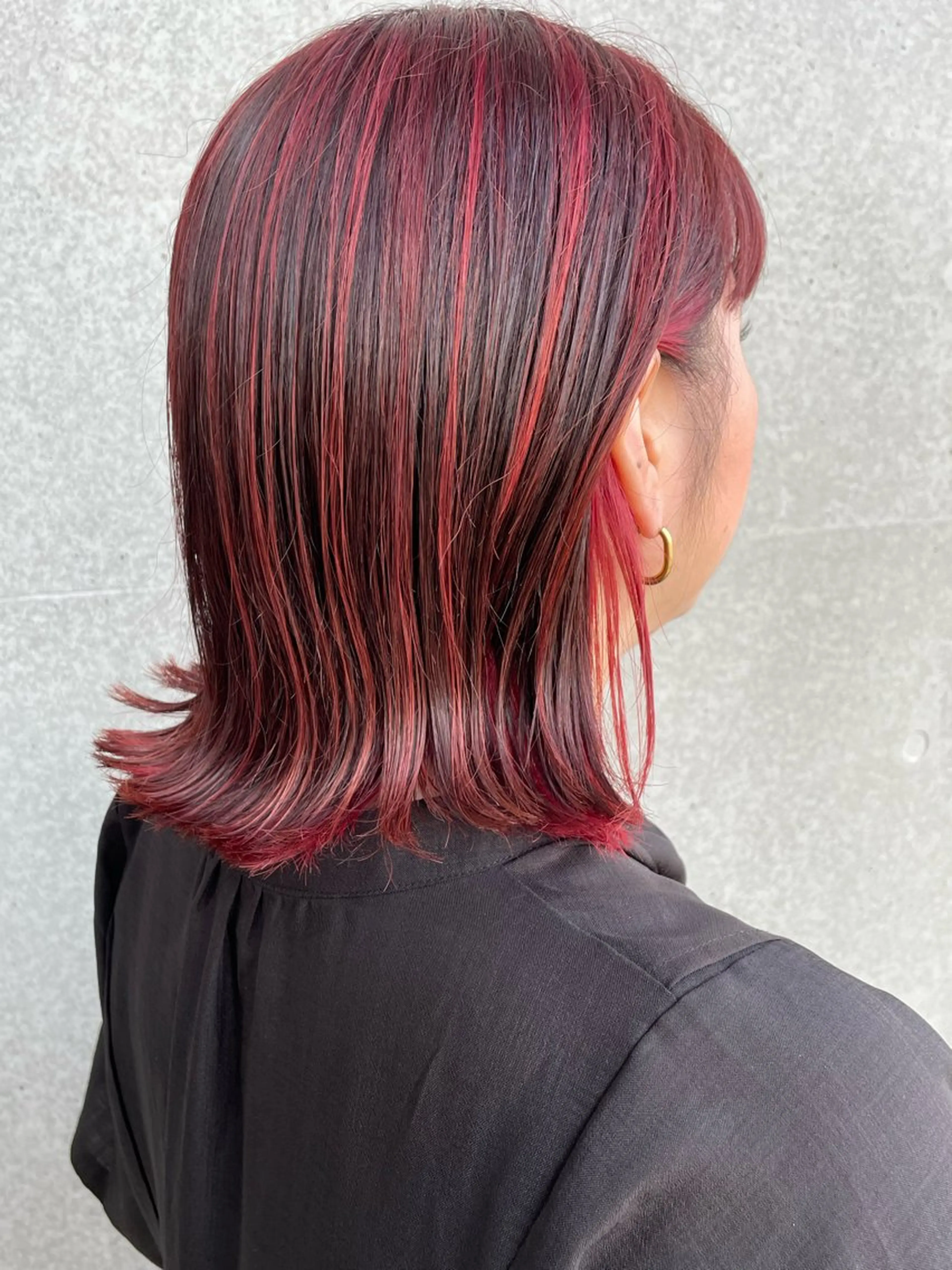 ミディアム 坂本 勇将のヘアスタイル