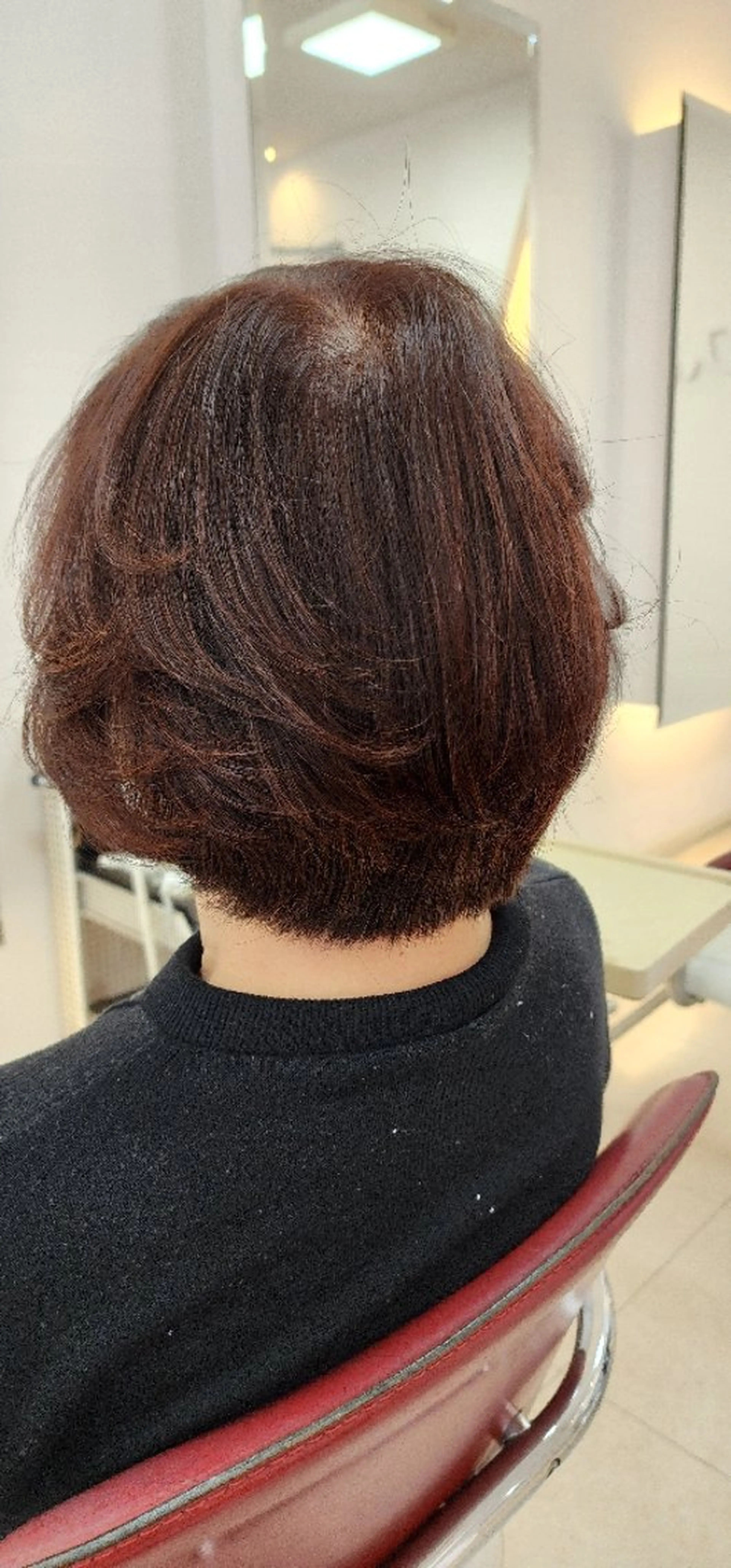 ミディアム カラー hairmake Juinのヘアスタイル