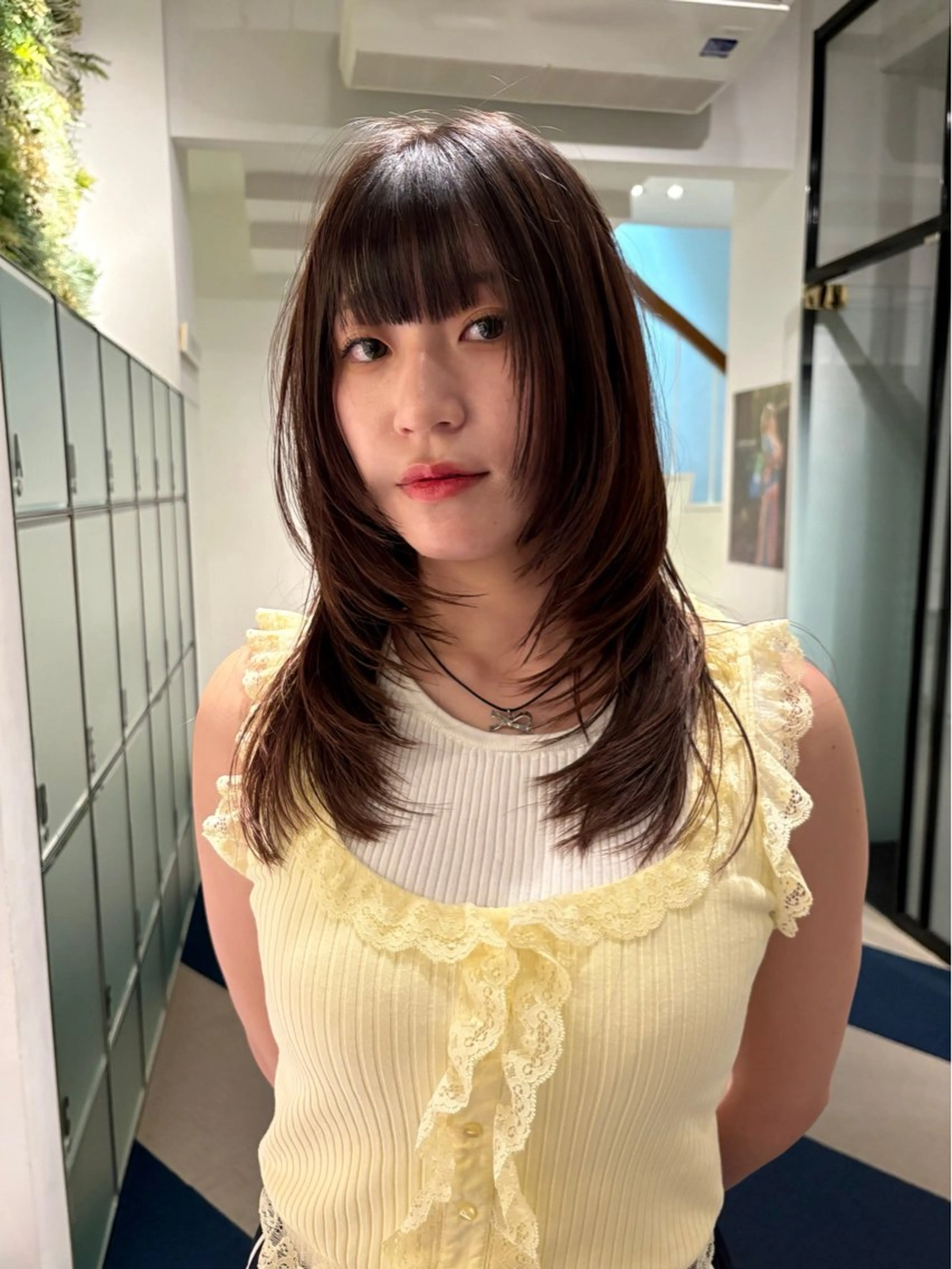 セミロング La Pensee/ カスヤリクのヘアスタイル