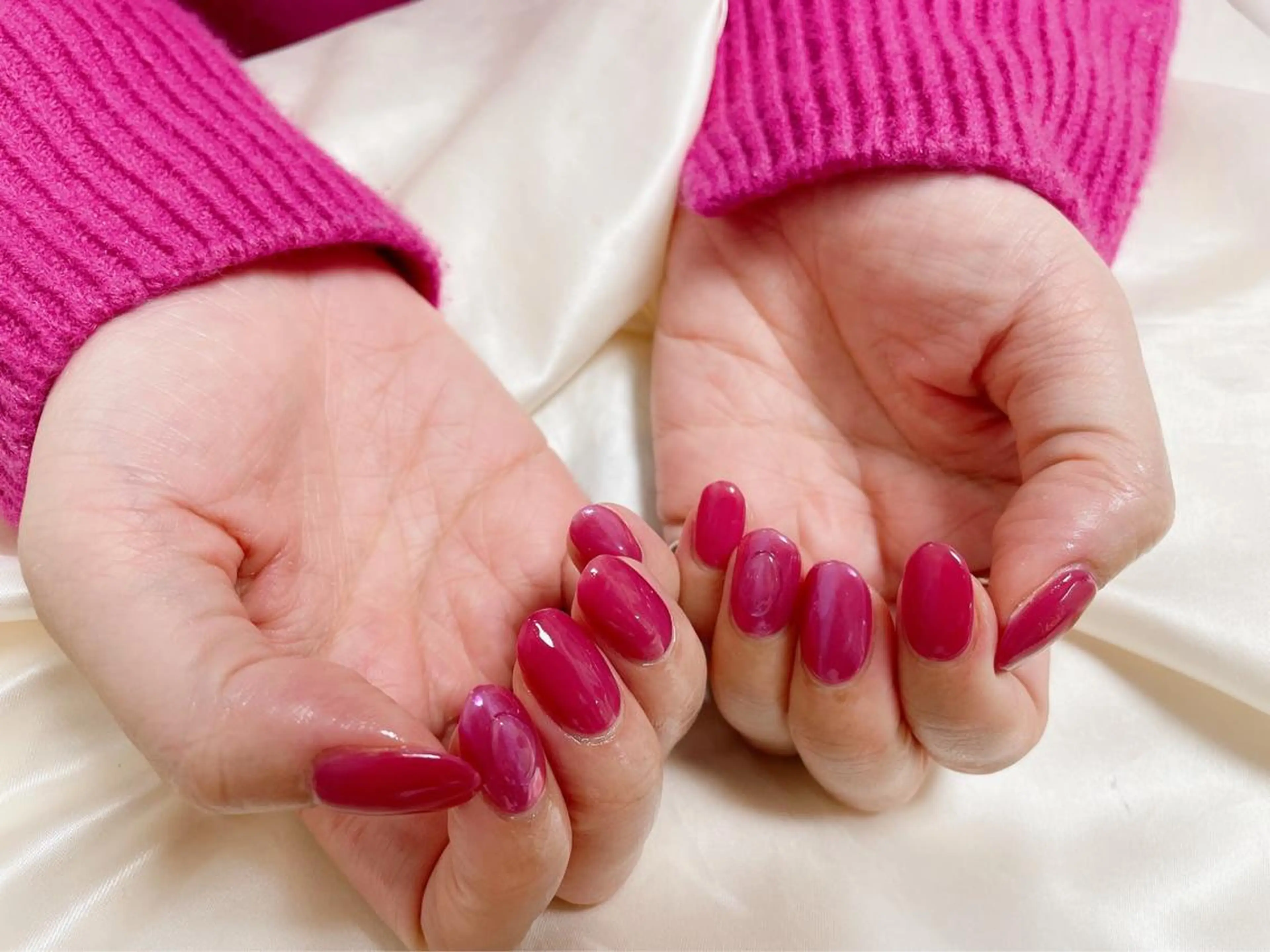 ネイル ぷっくりネイル ハンドネイル Mogu nail 二子玉川のネイルデザイン