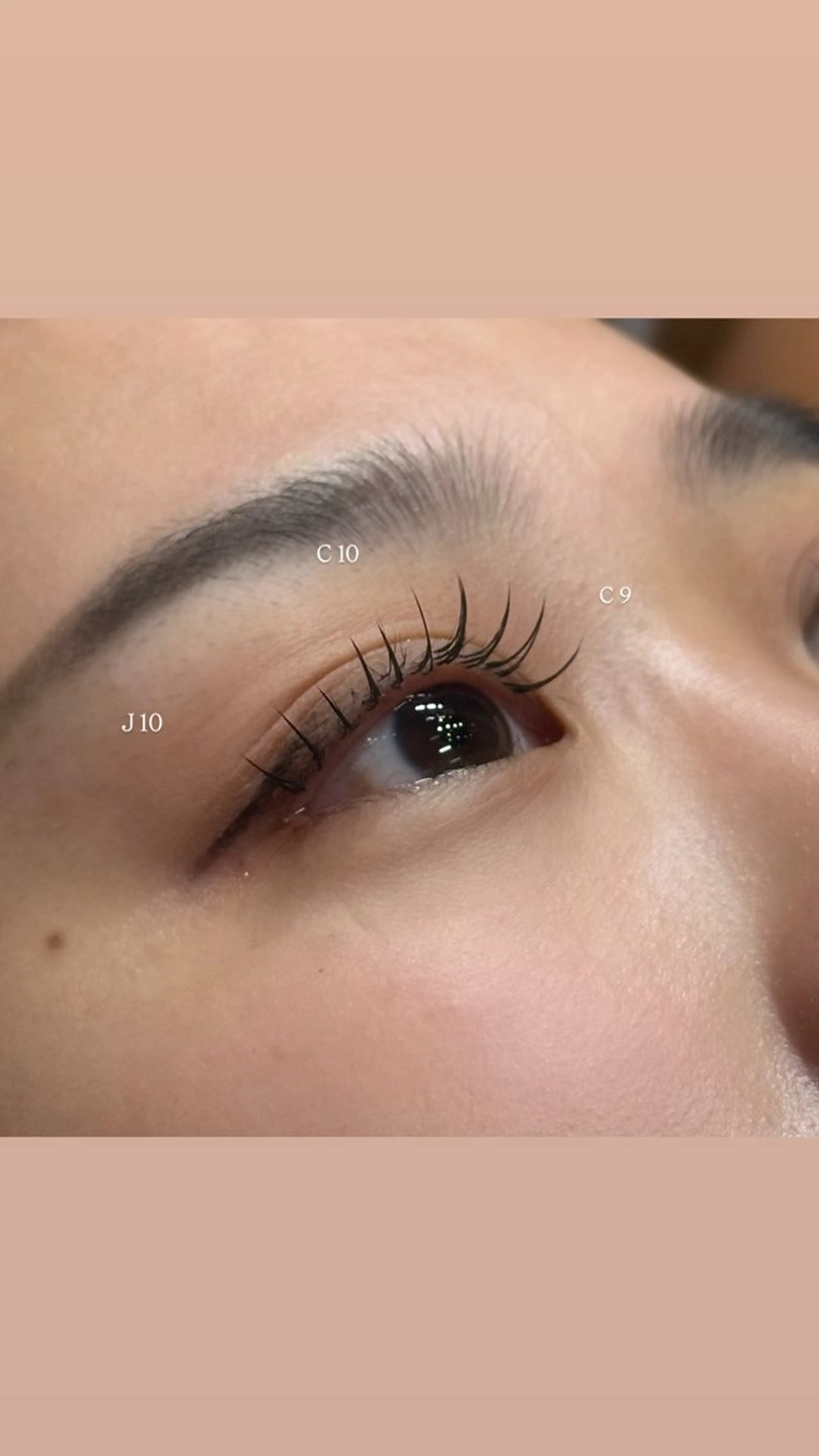 マツエク・マツパ 若狭 凜のマツエク・マツパデザイン