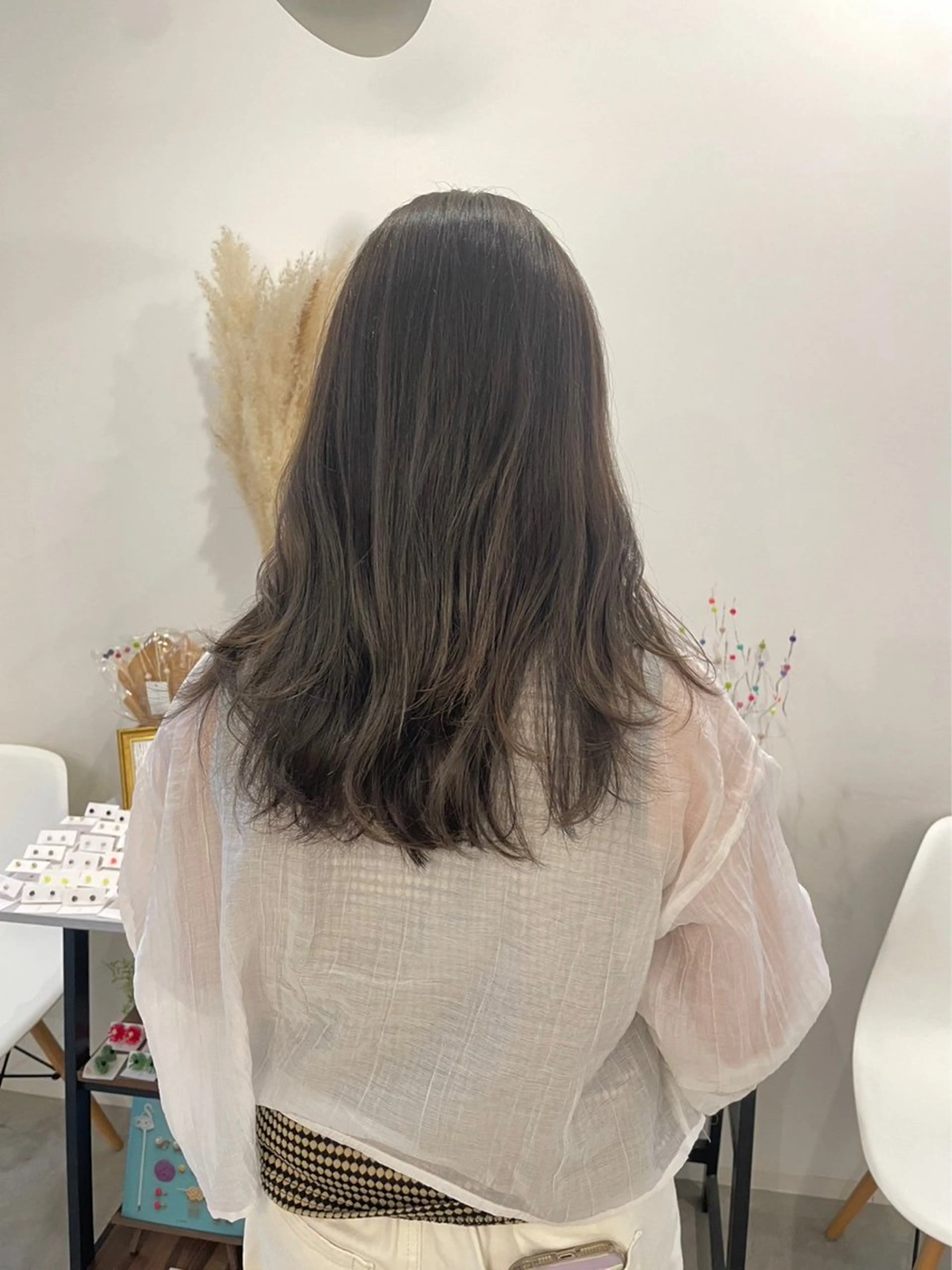 ミディアム カラー sweetroom所属・12月特別価格✨/ 平塚/佐藤郁也のヘアスタイル