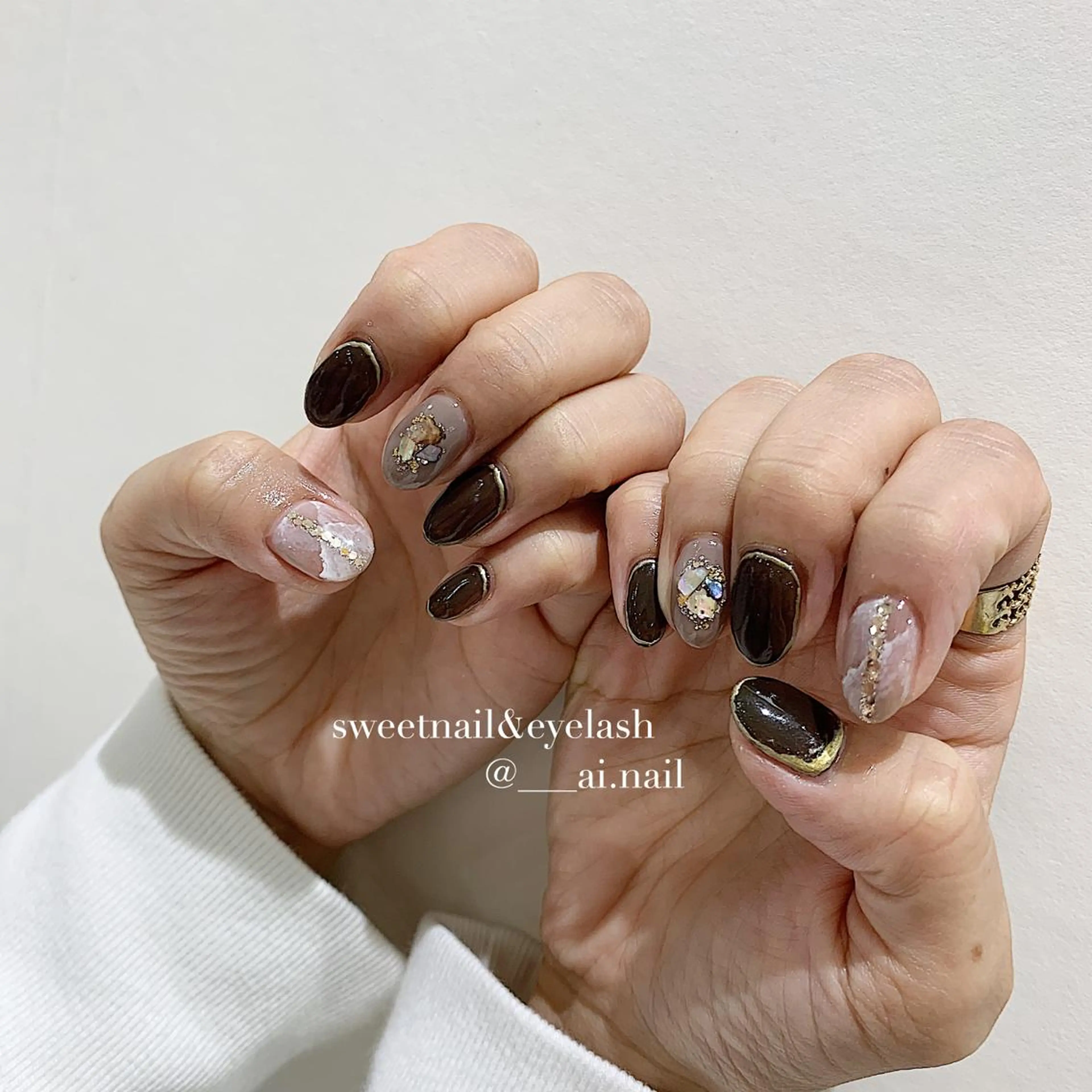 ネイル 🍃伏見 / soL nail / aiのネイルデザイン