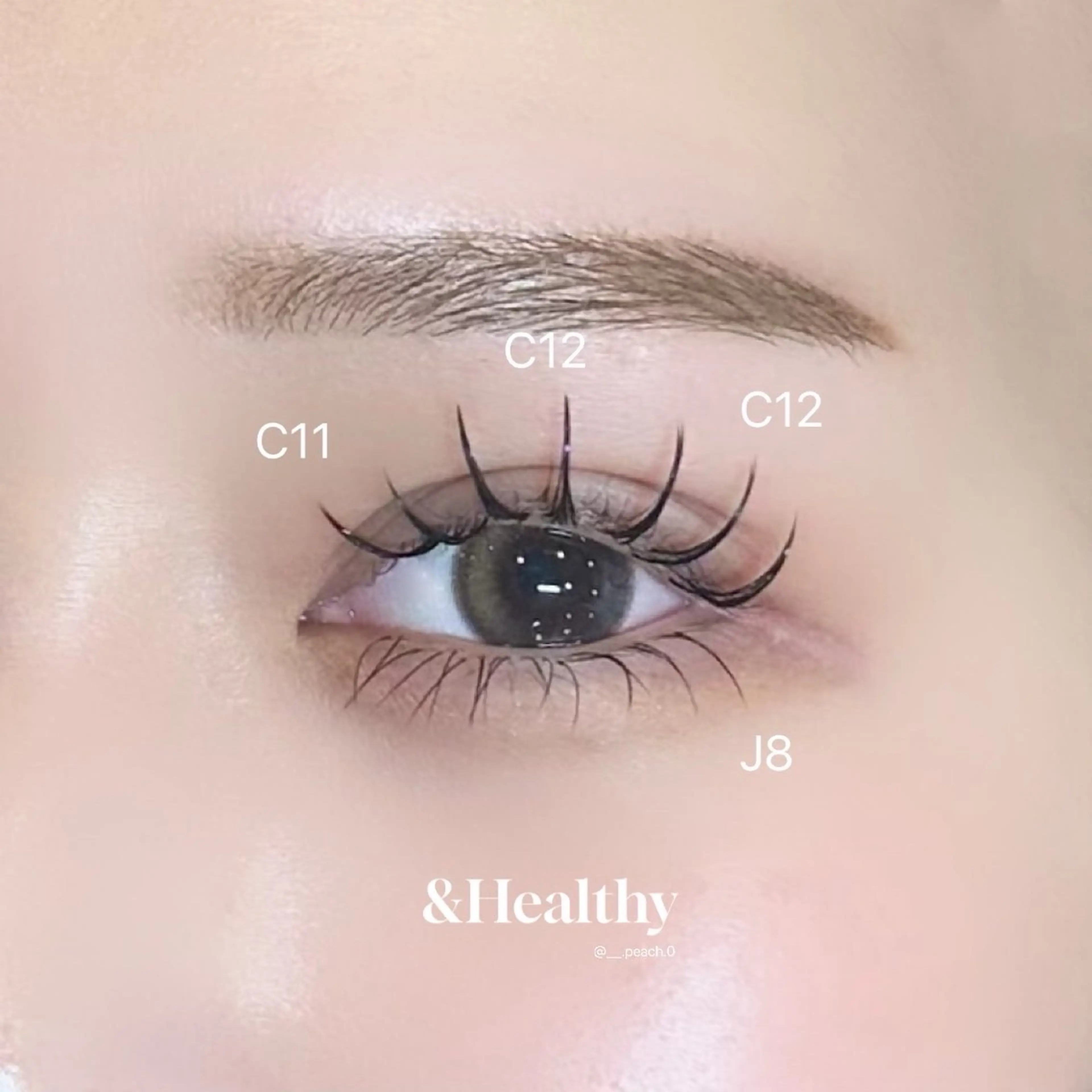 マツエク・マツパ マツエク Olivia 村上のマツエク・マツパデザイン