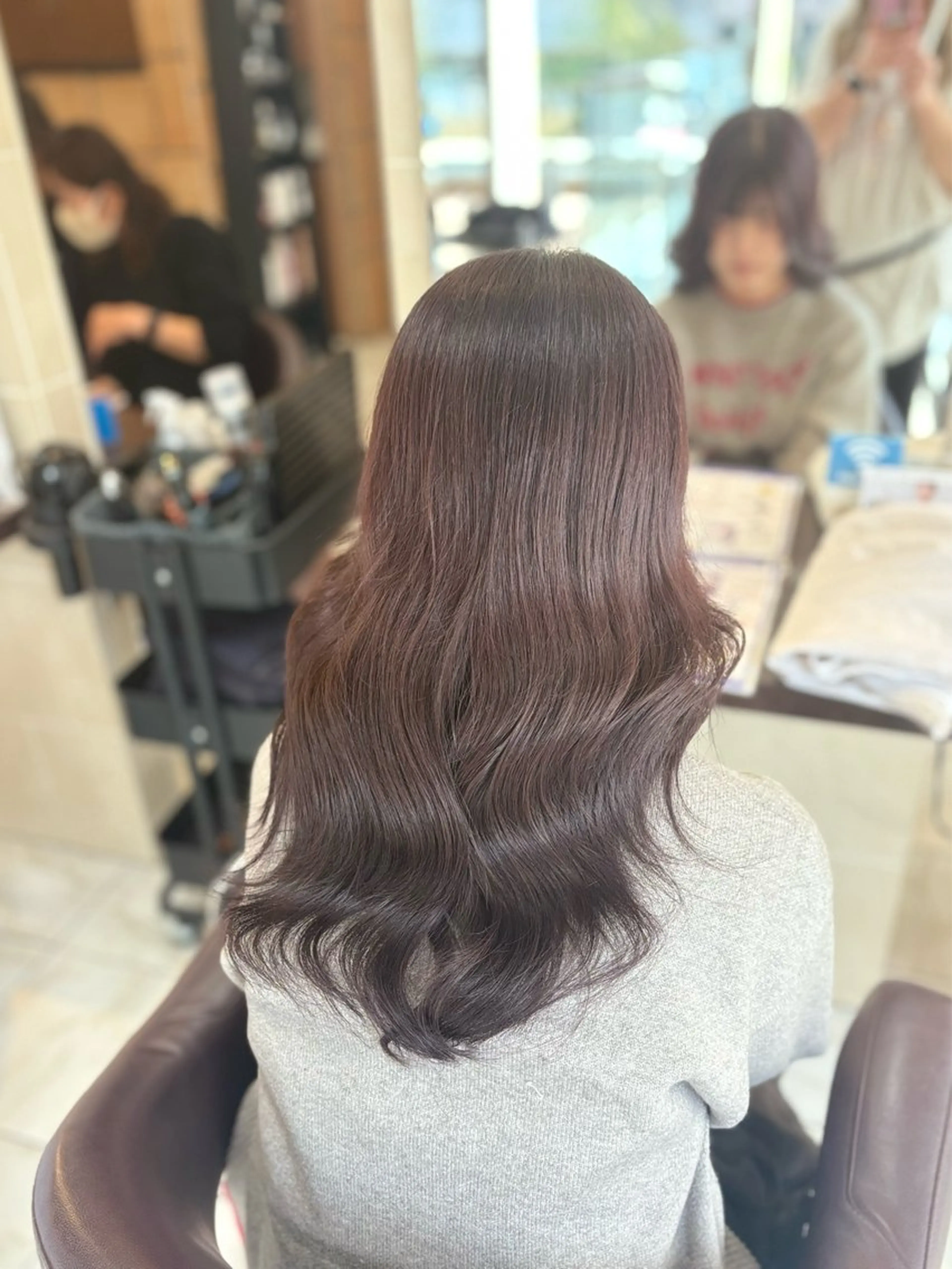 ロング カラー 🎀透明感カラー 🐈ナズナのヘアスタイル