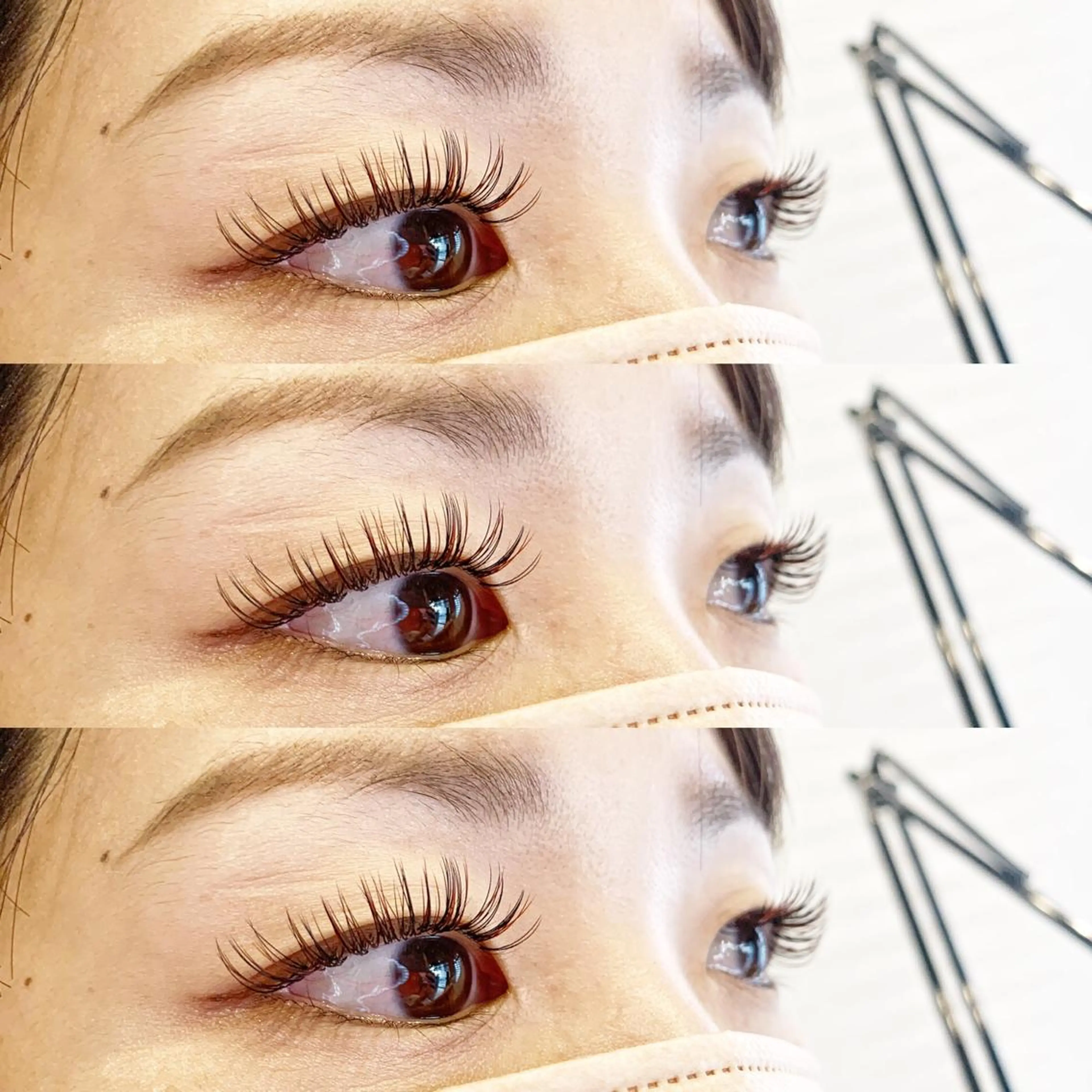 マツエク・マツパ カラーマツエク s.i.m eyelash creation所属・鐵野 由香莉のマツエク・マツパデザイン